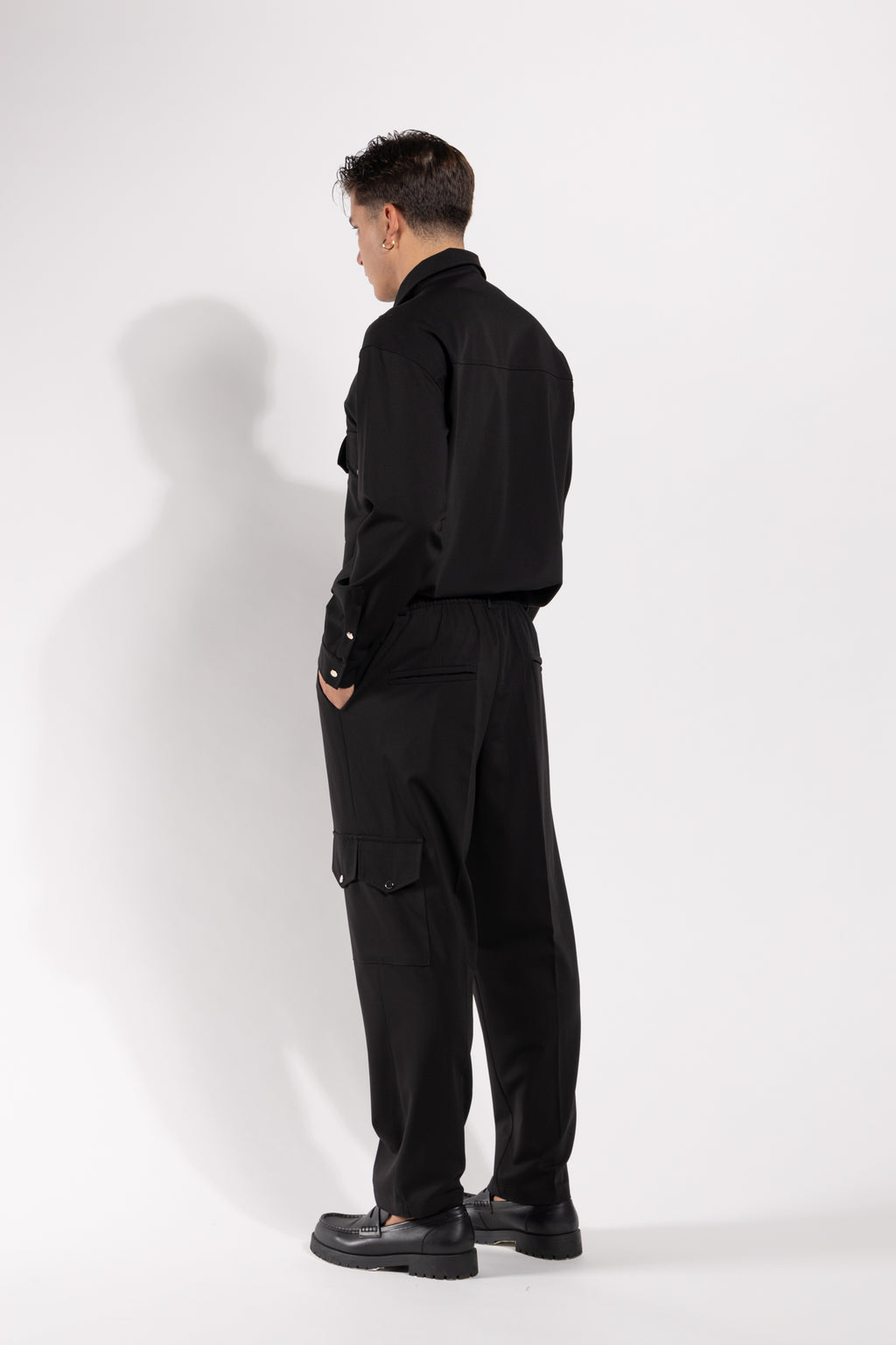 Coordinato Cargo Gavroche in misto lana – Camicia + Pantalone