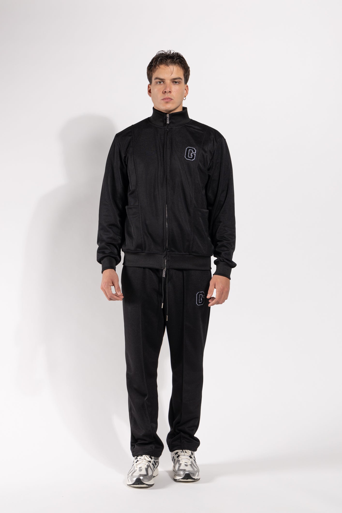 Tuta Gavroche coordinata full zip con logo “G”