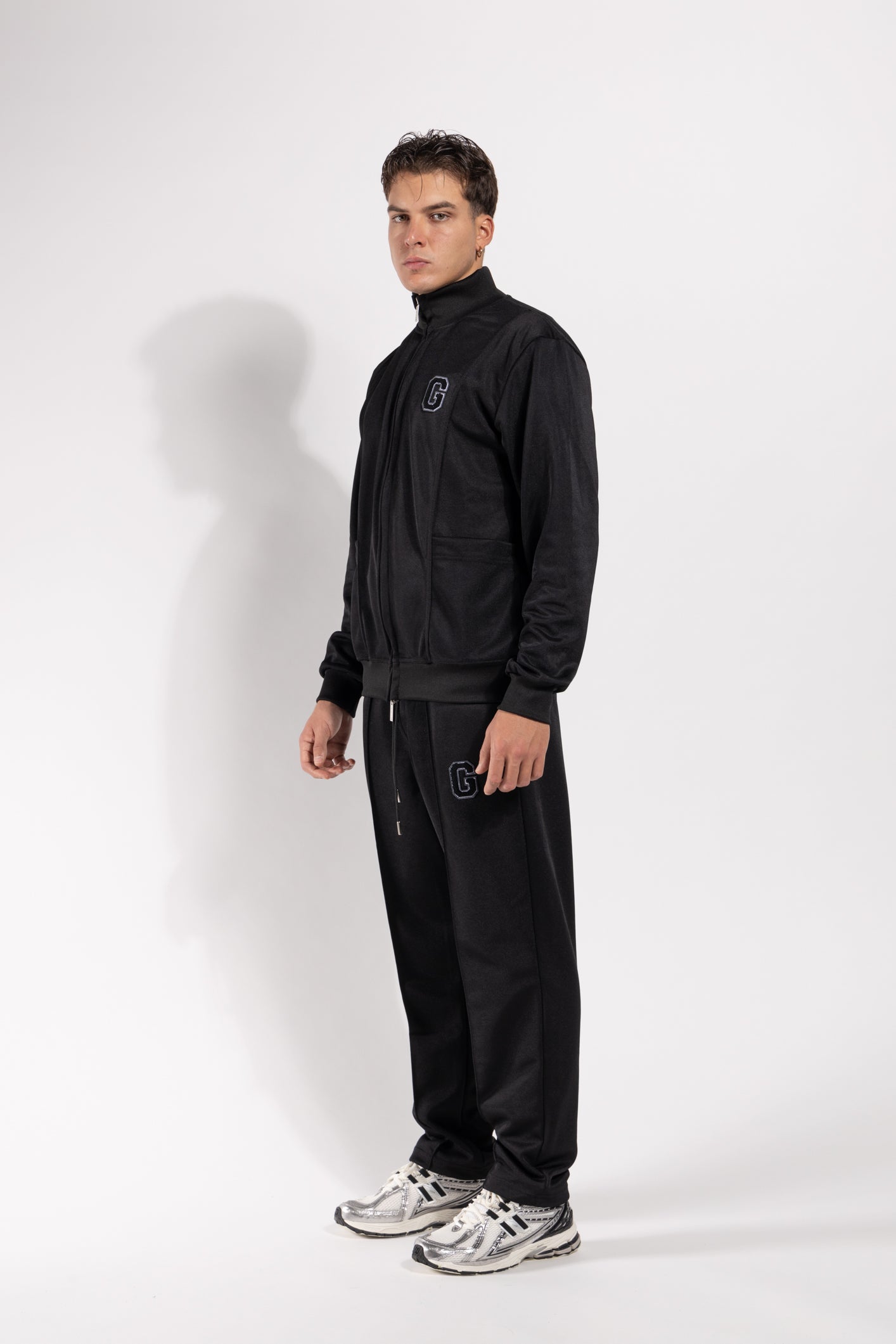 Tuta Gavroche coordinata full zip con logo “G”