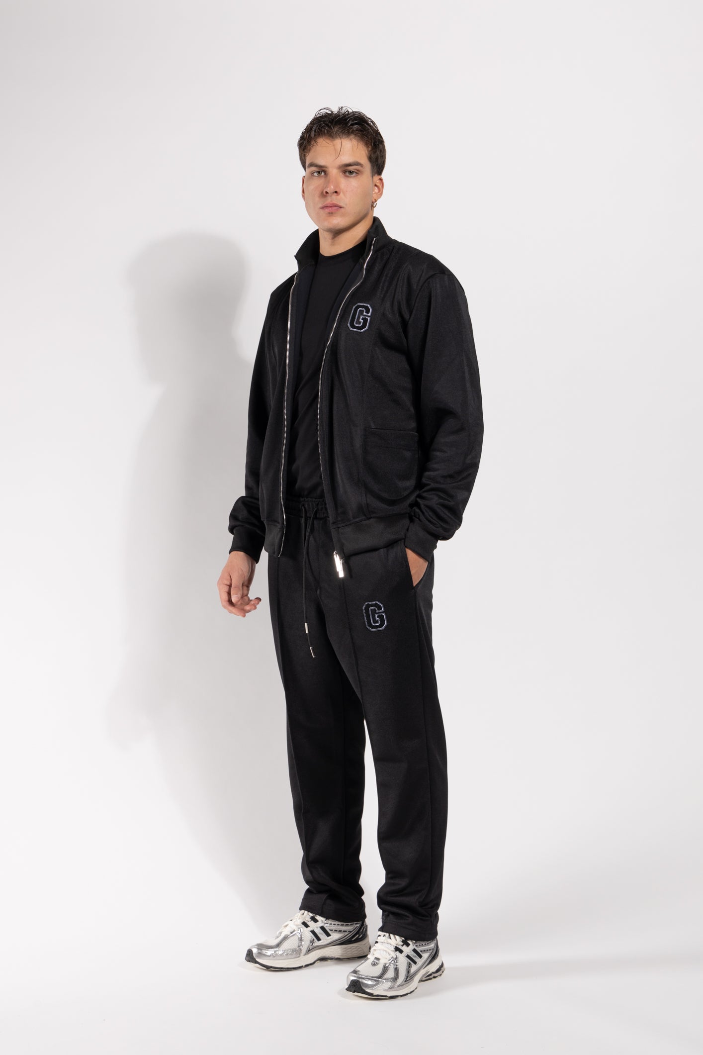 Tuta Gavroche coordinata full zip con logo “G”