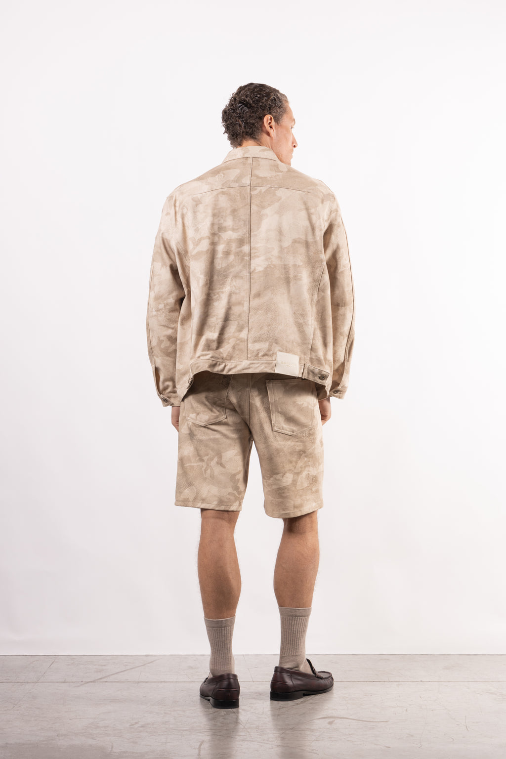 Giacca in denim Camouflage