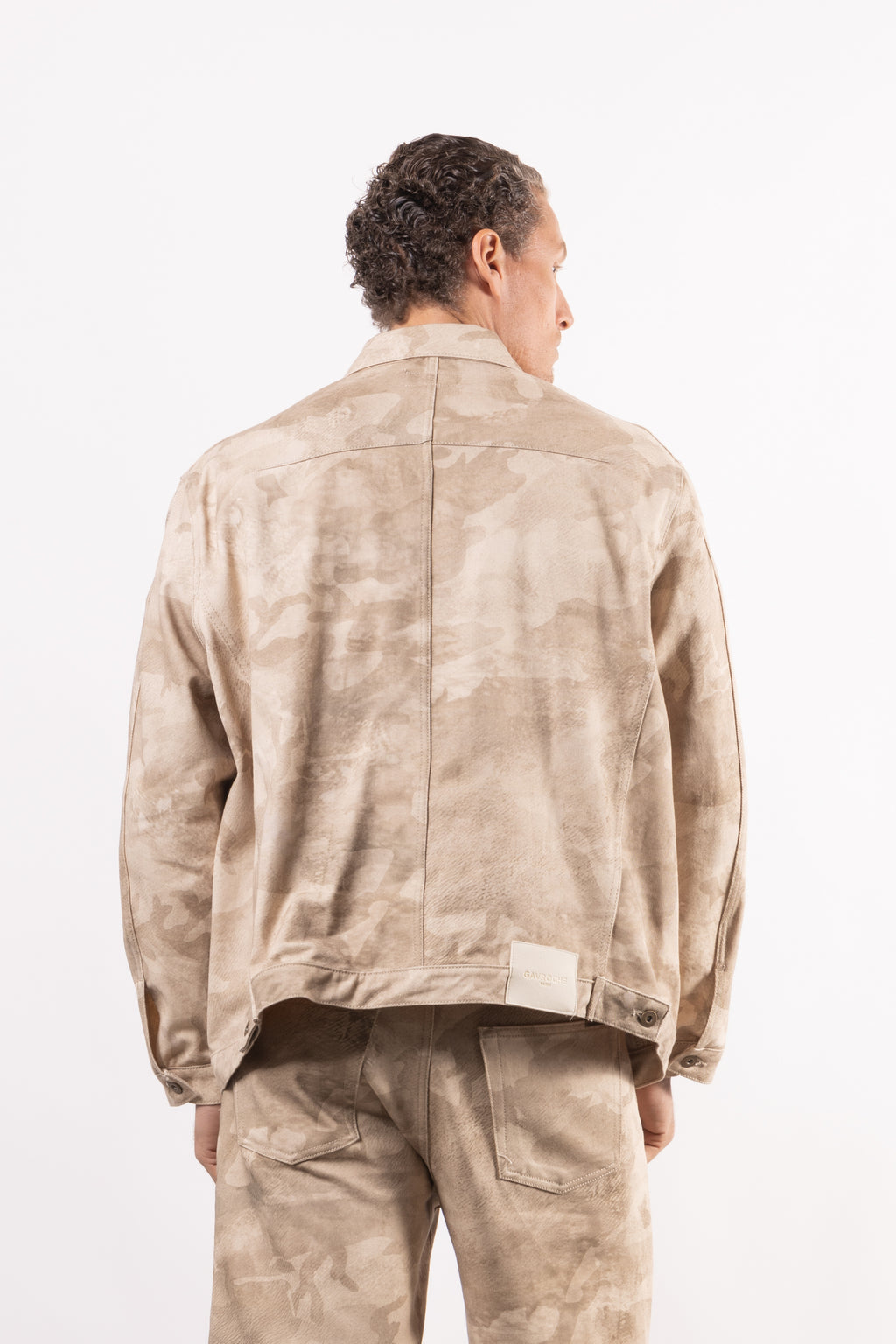 Giacca in denim Camouflage
