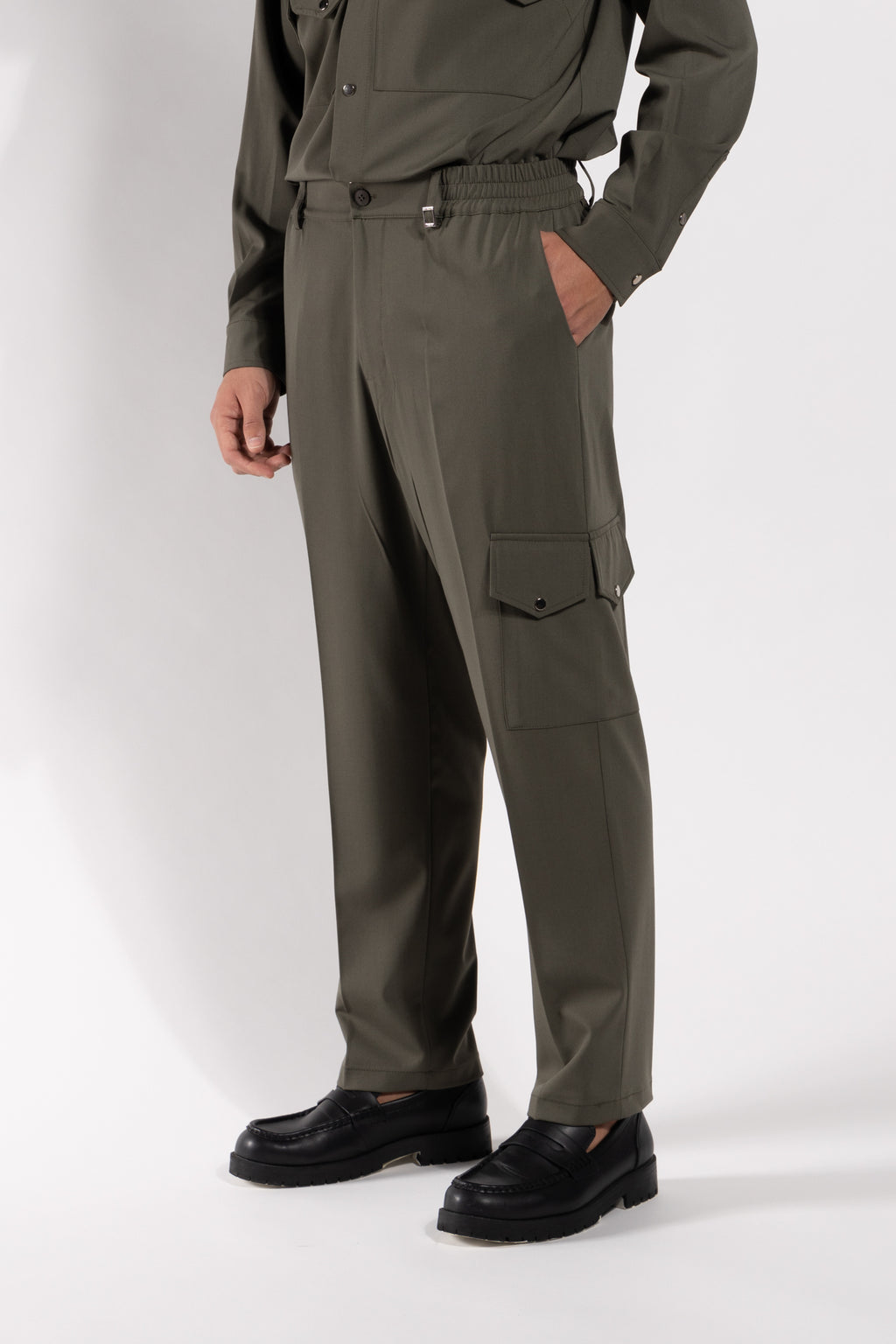 Pantalone cargo Gavroche con vestibilità fluida