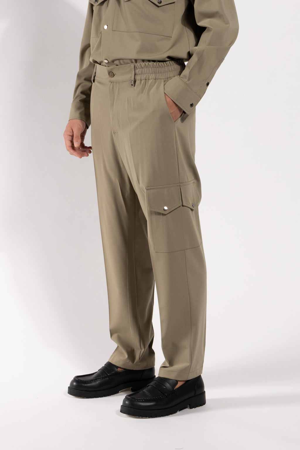 Pantalone cargo Gavroche con vestibilità fluida