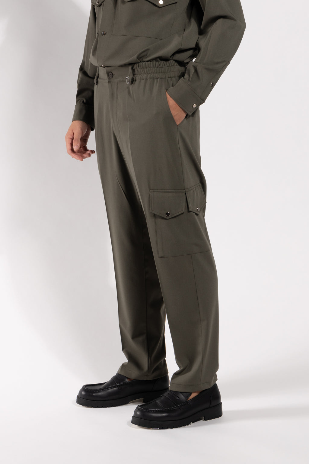 Pantalone cargo Gavroche con vestibilità fluida