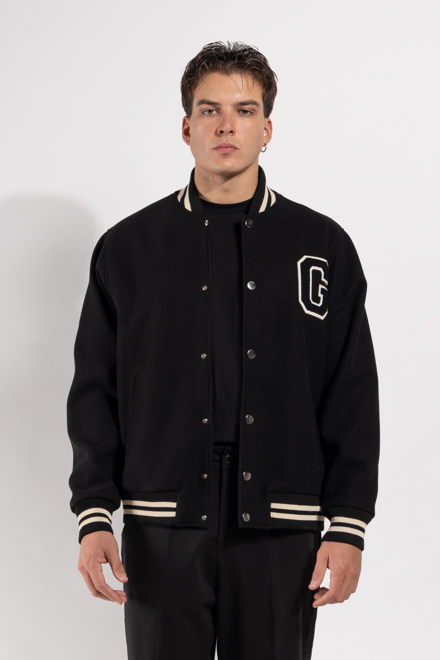 Giubbotto Gavroche varsity con patch “G”