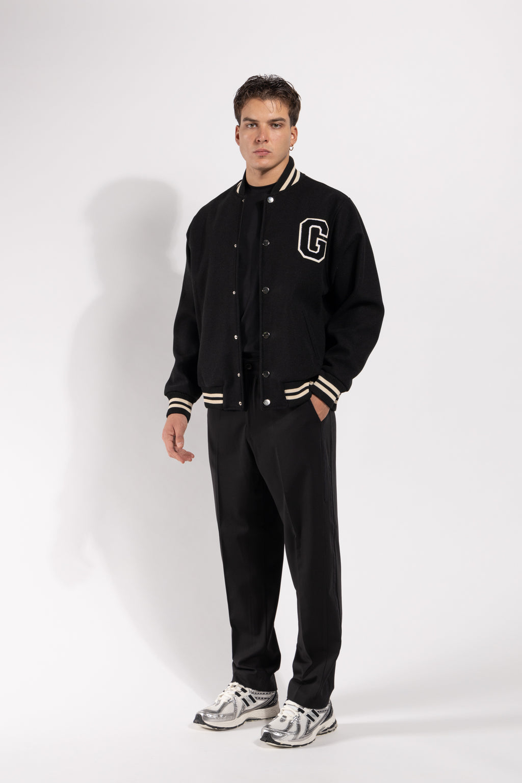 Giubbotto Gavroche varsity con patch “G”