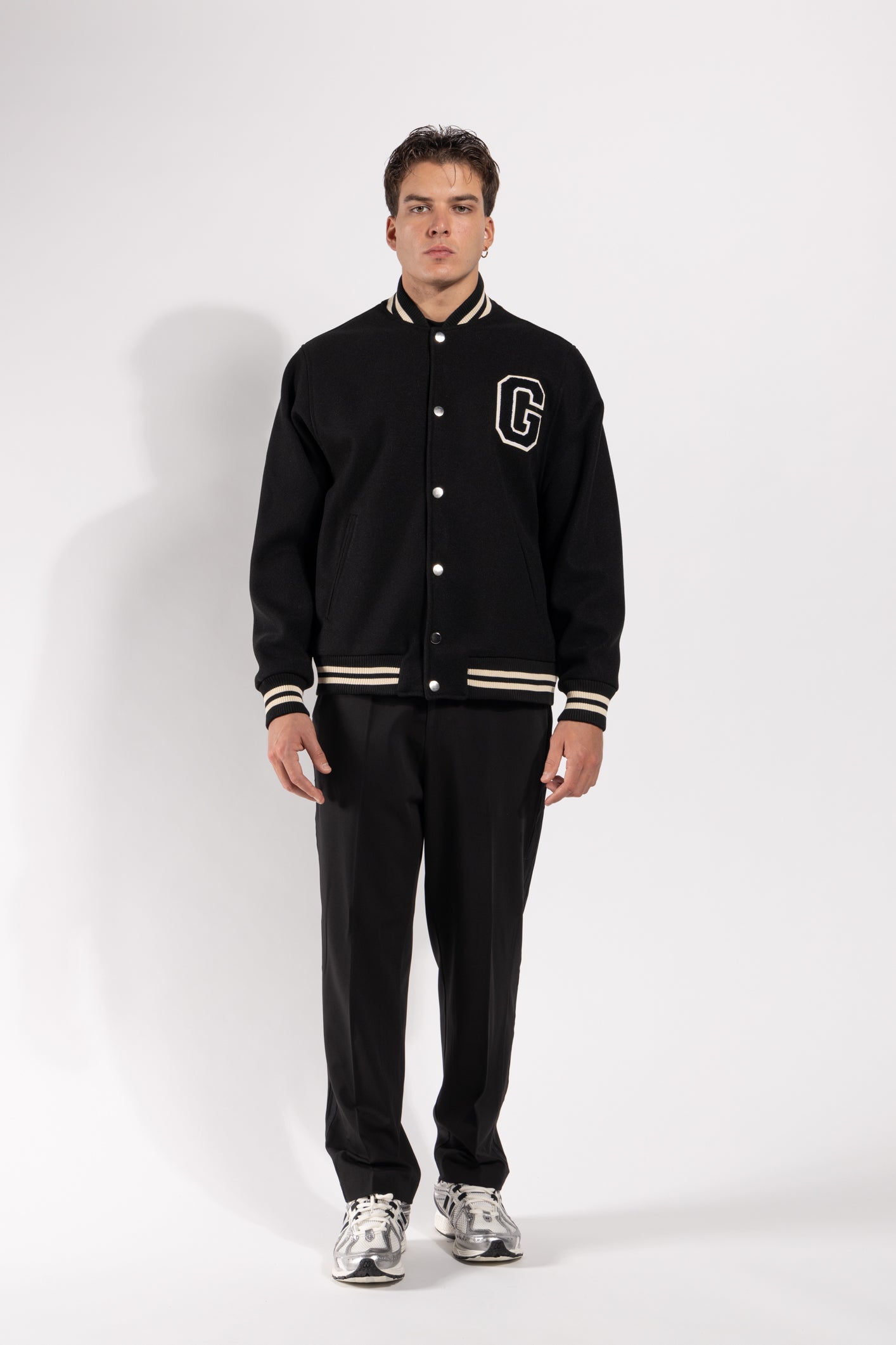 Giubbotto Gavroche varsity con patch “G”