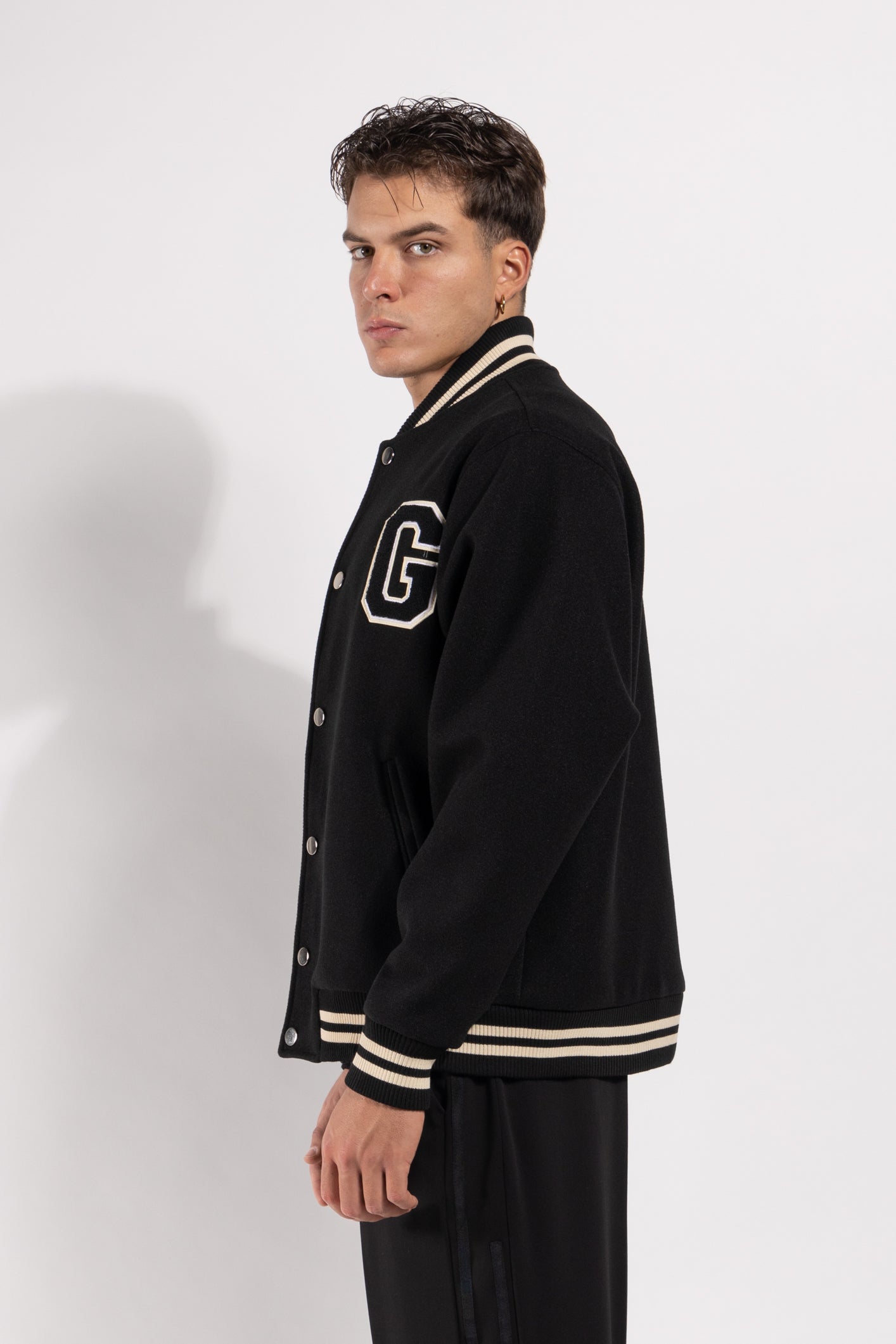 Giubbotto Gavroche varsity con patch “G”