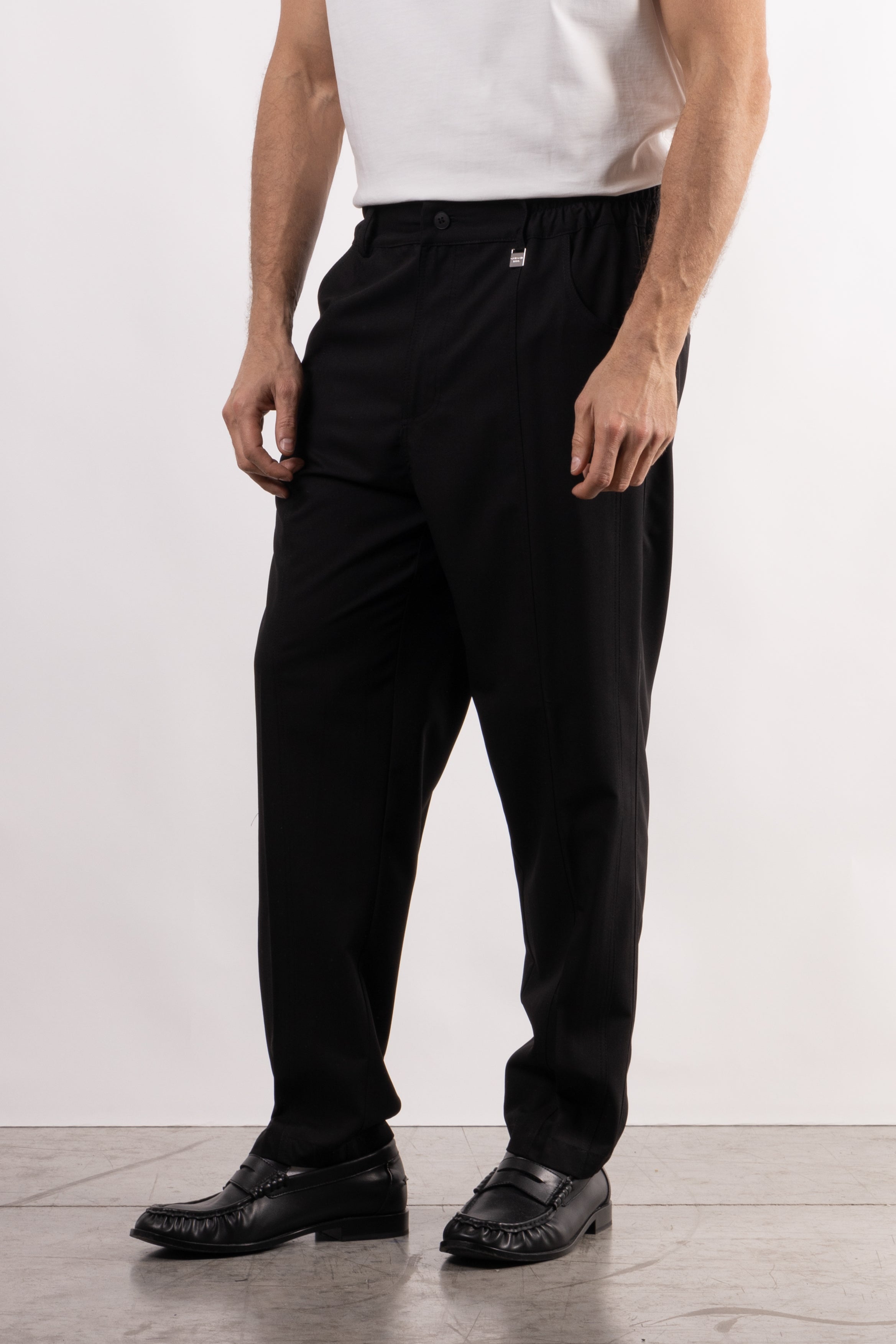 Pantalone in viscosa regular fit