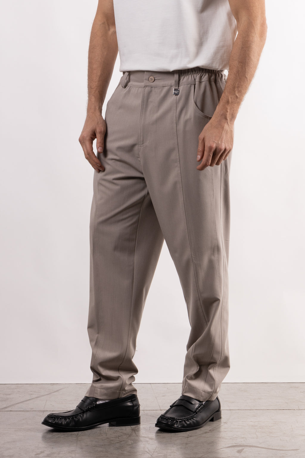 Pantalone in viscosa regular fit