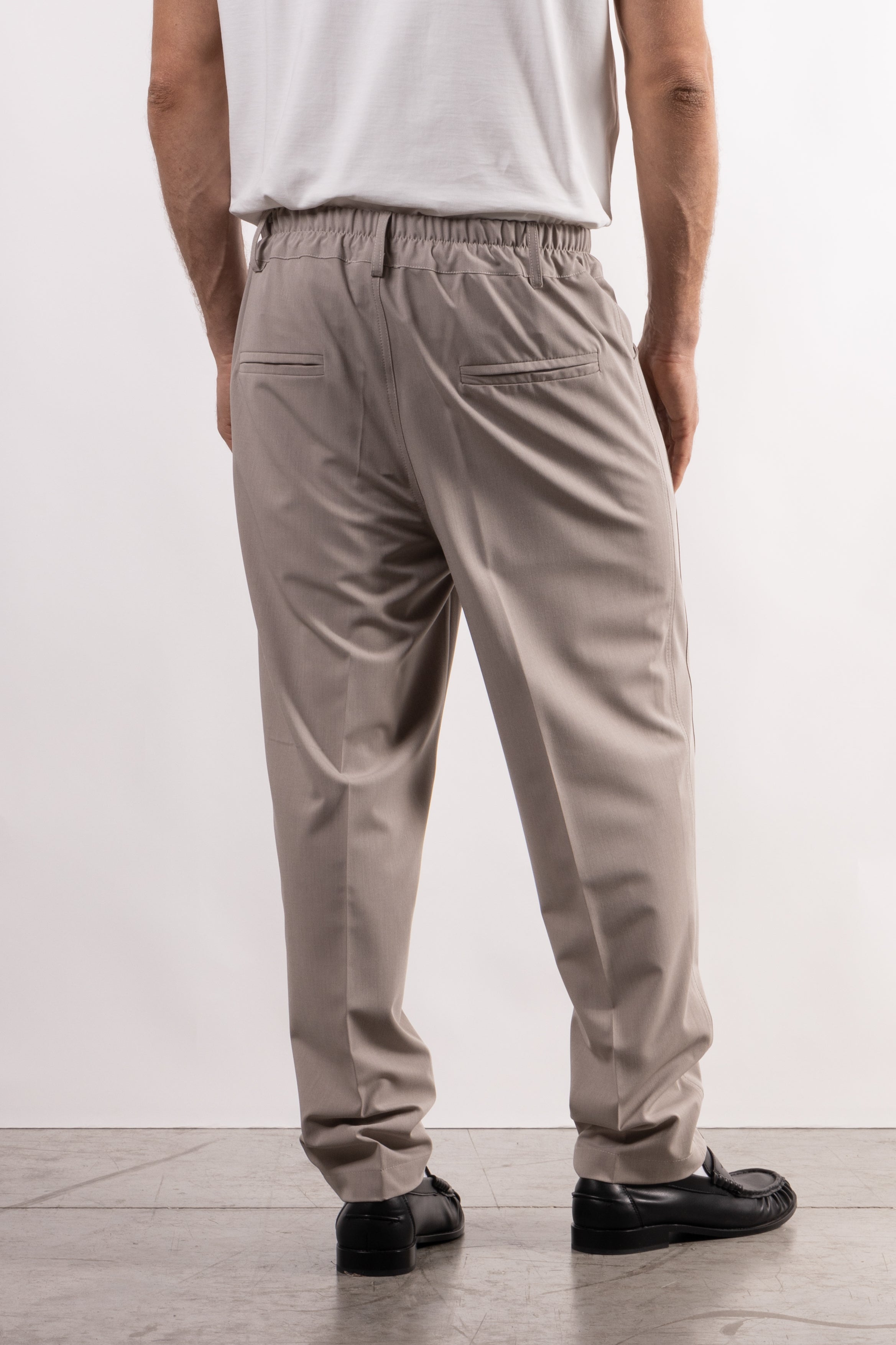 Pantalone in viscosa regular fit