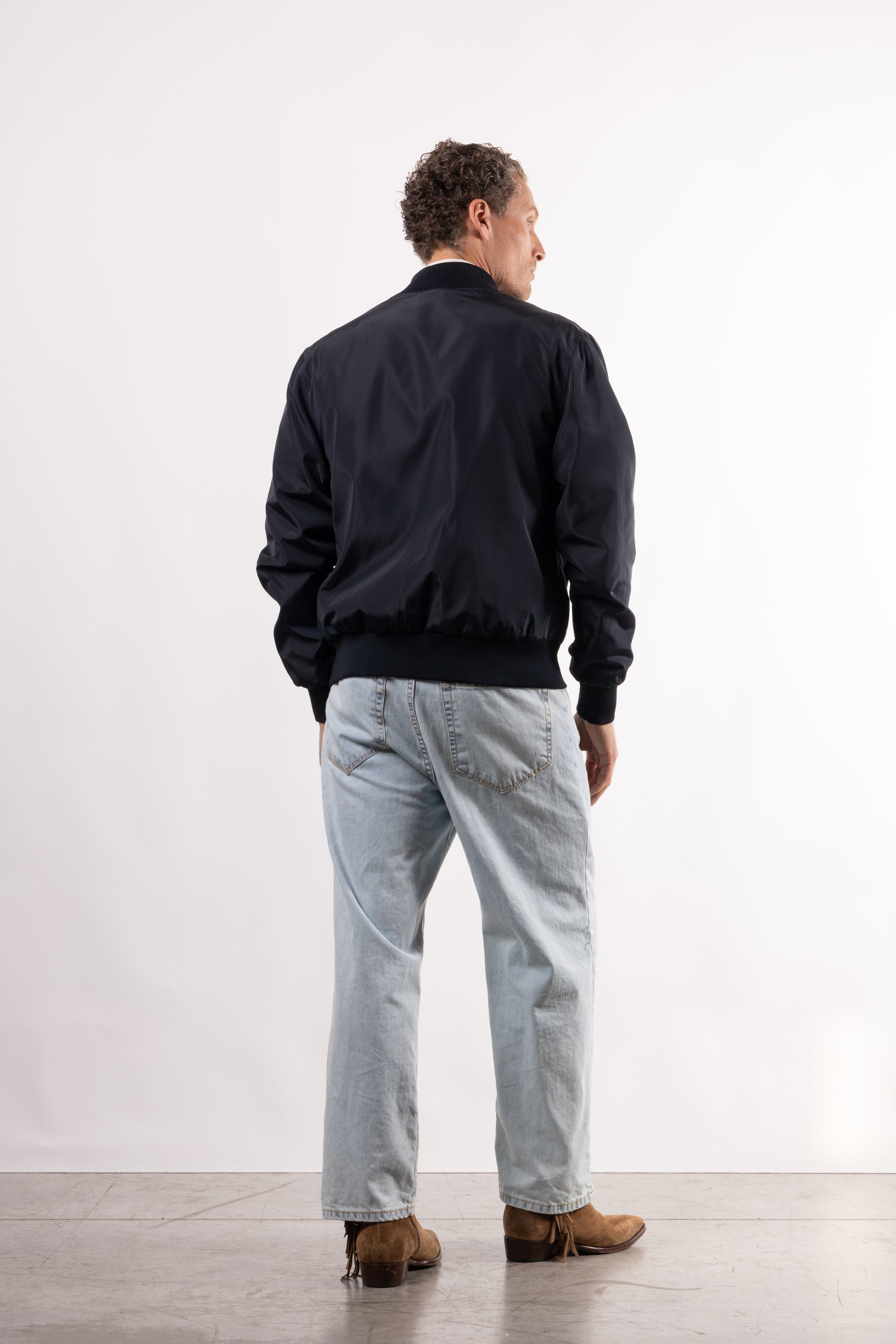 Bomber tecnico con placchetta lato cuore