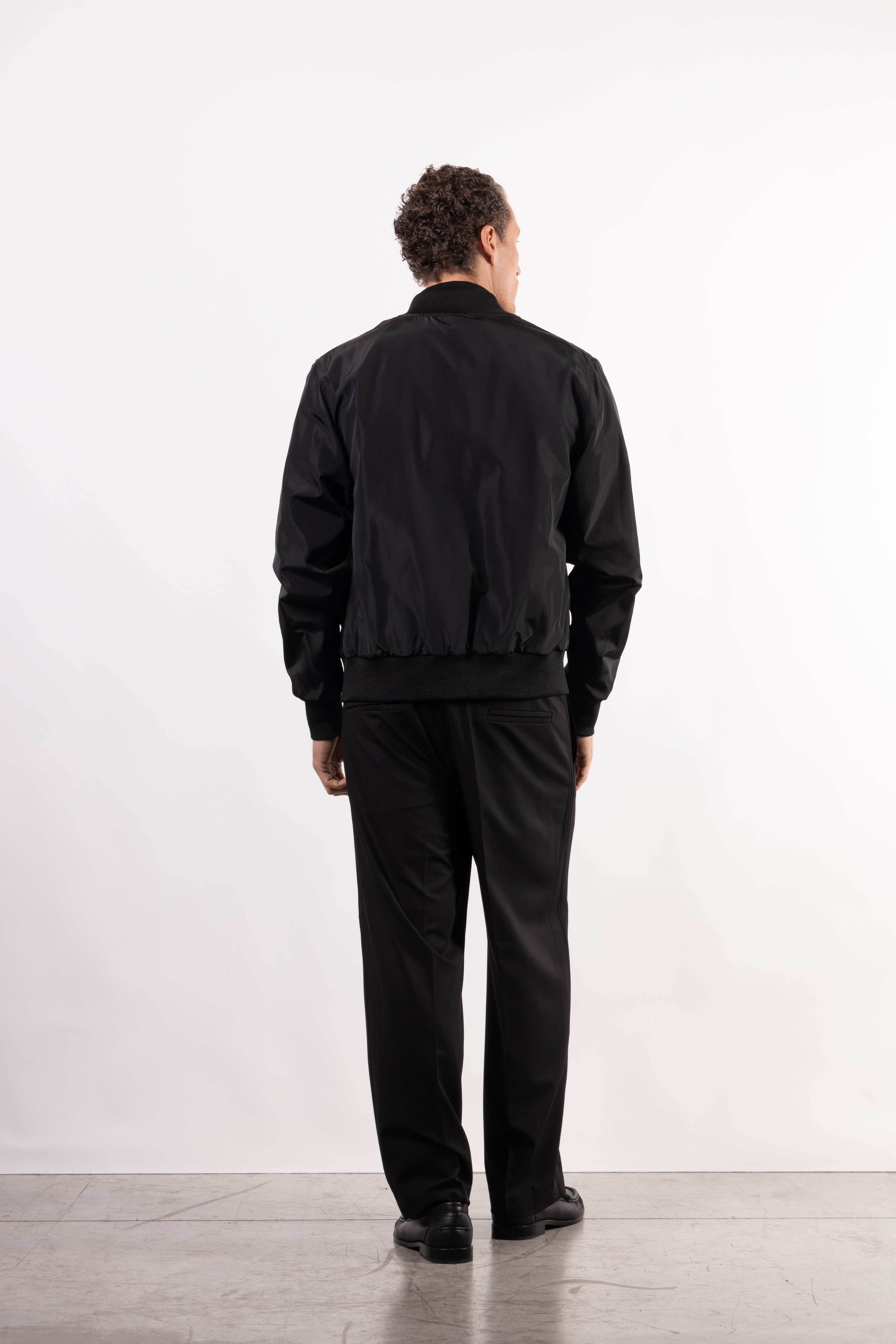Bomber tecnico con placchetta lato cuore