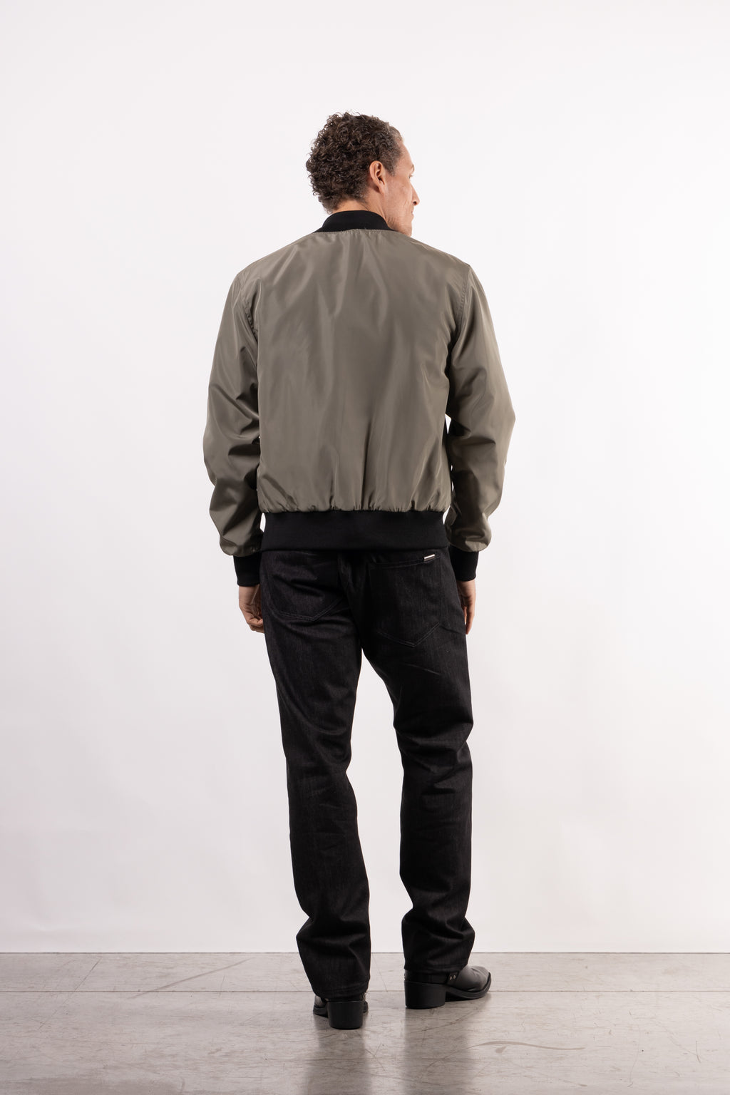 Bomber tecnico con placchetta lato cuore