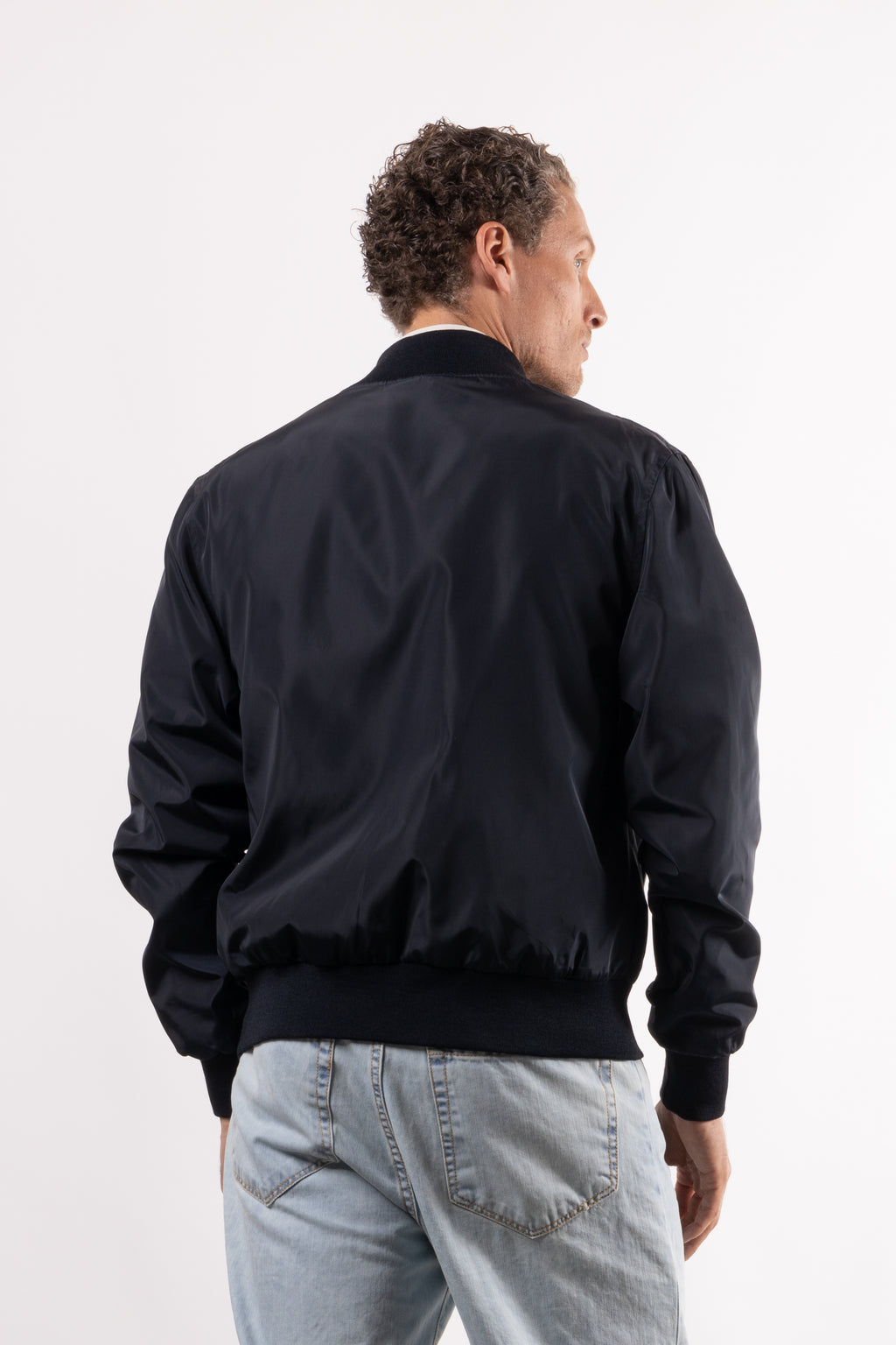 Bomber tecnico con placchetta lato cuore