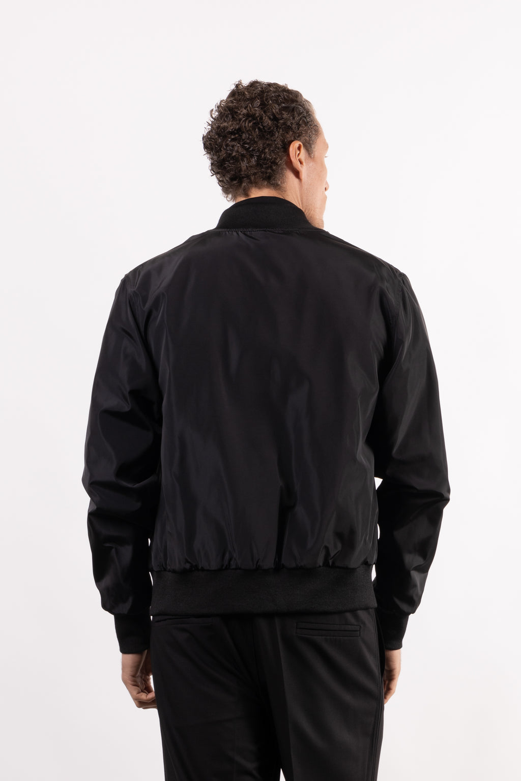 Bomber tecnico con placchetta lato cuore