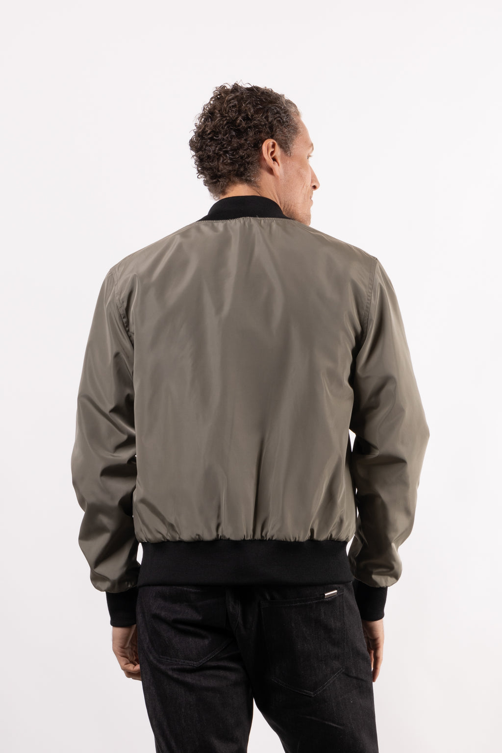 Bomber tecnico con placchetta lato cuore