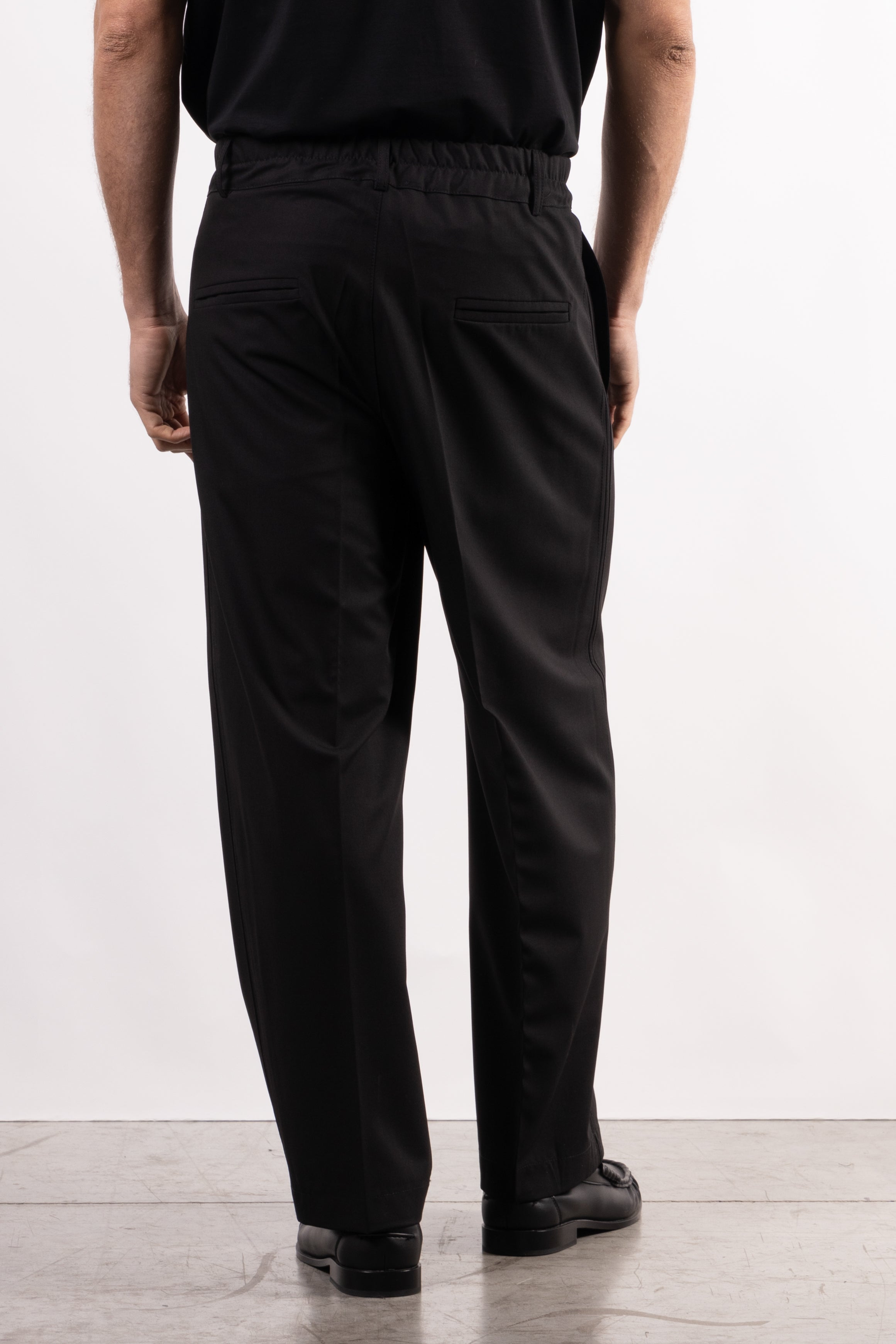 Pantalone in viscosa wide fit