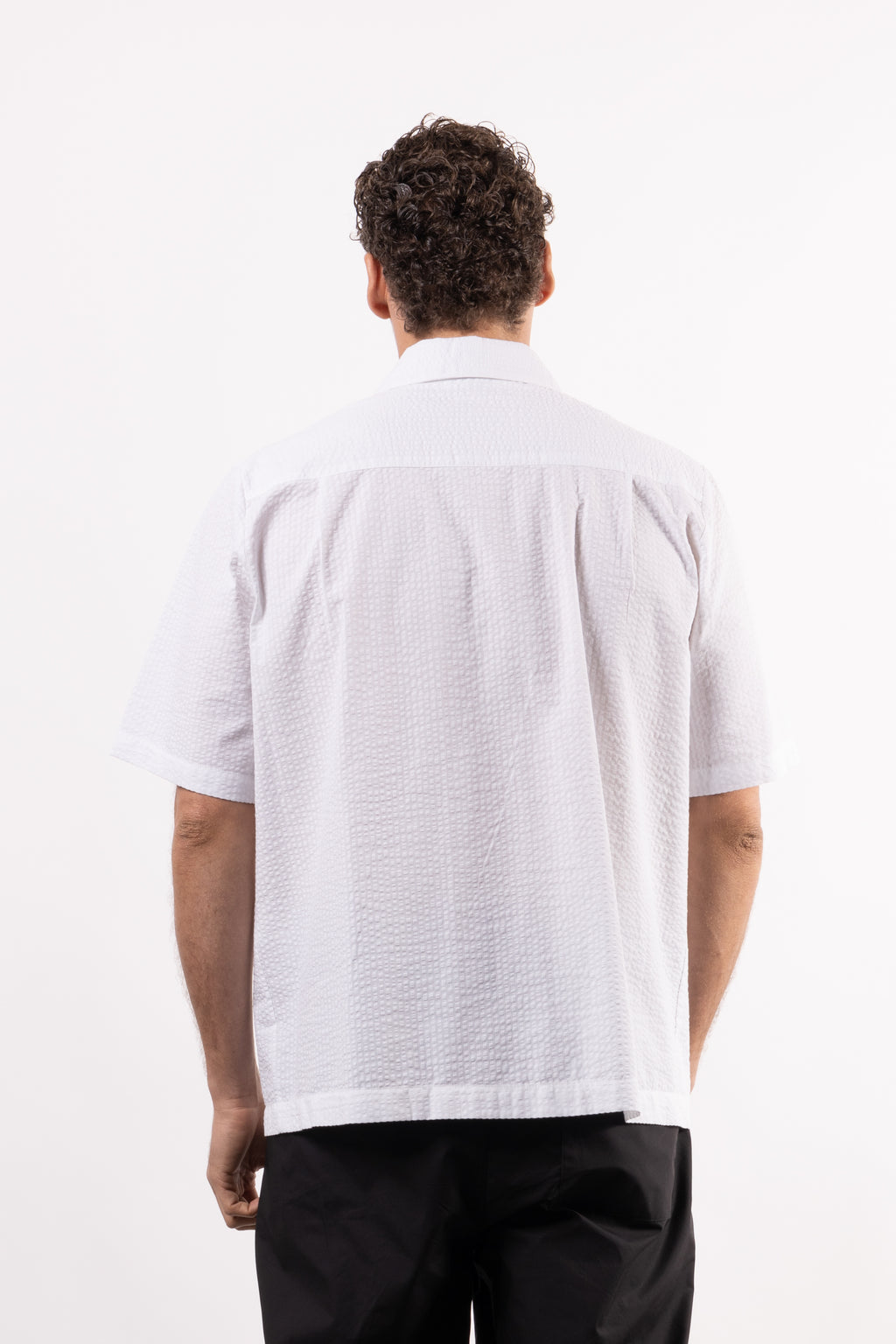 Camicia effetto Goffrato