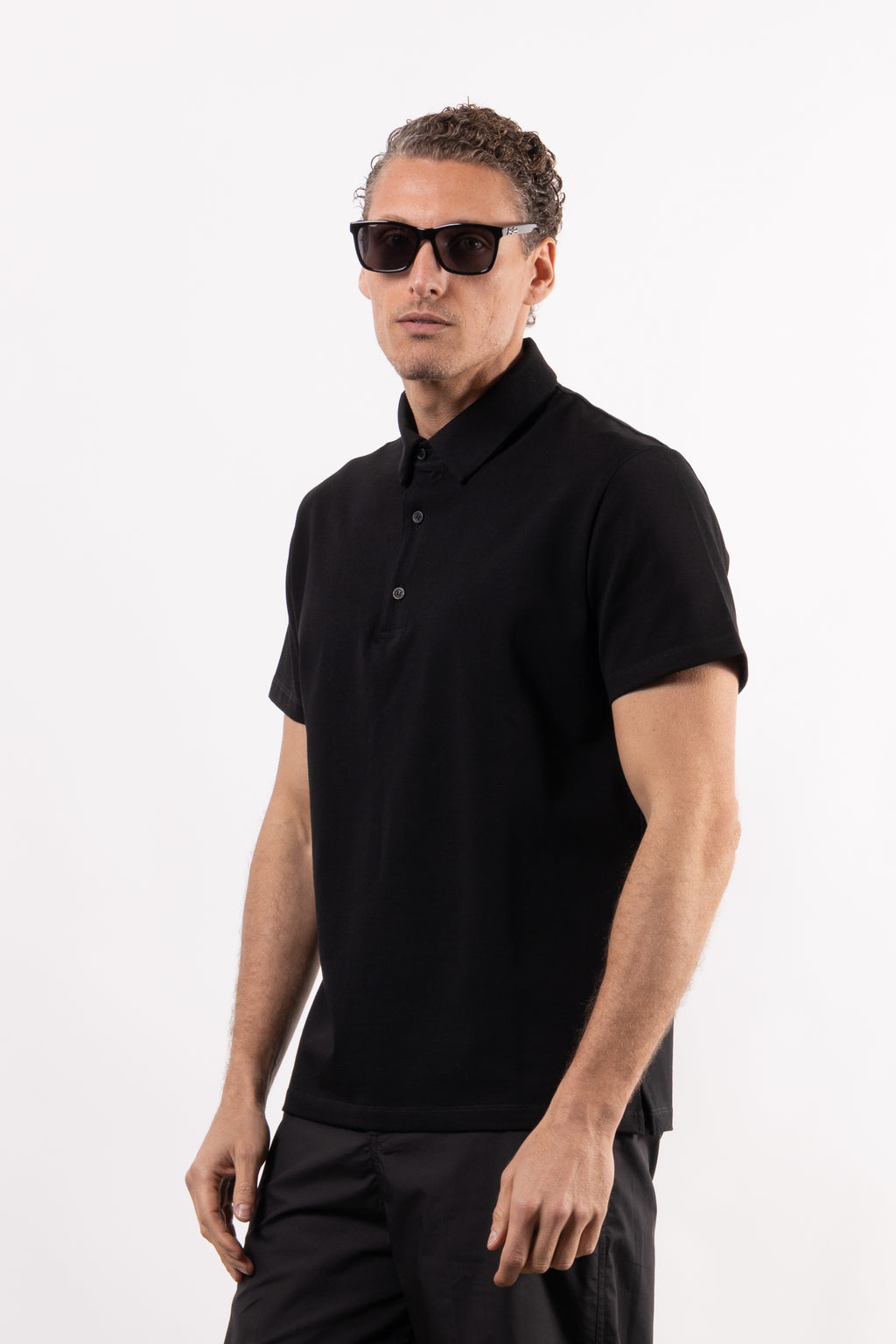 Polo basic 100% cotone
