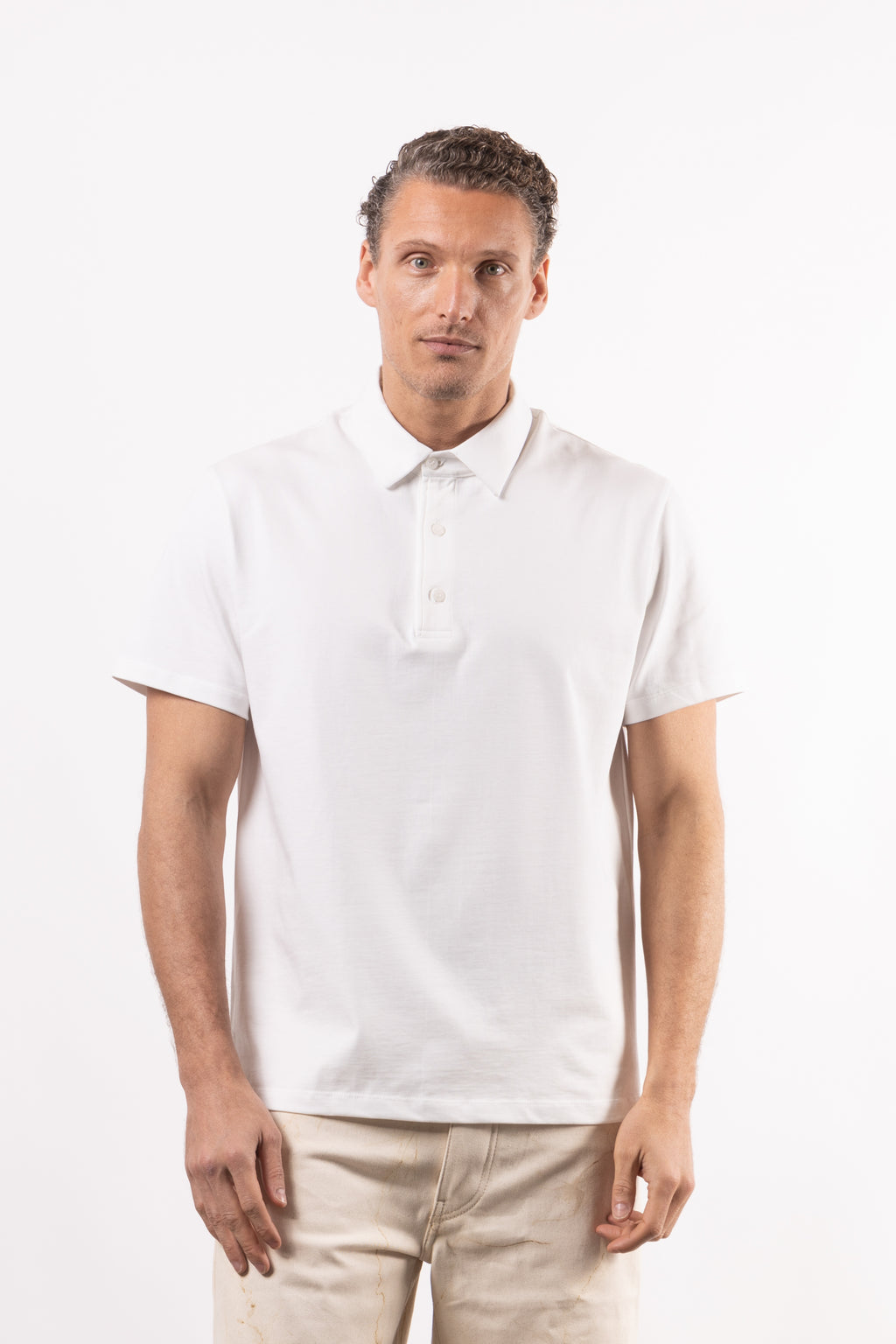 Polo basic 100% cotone