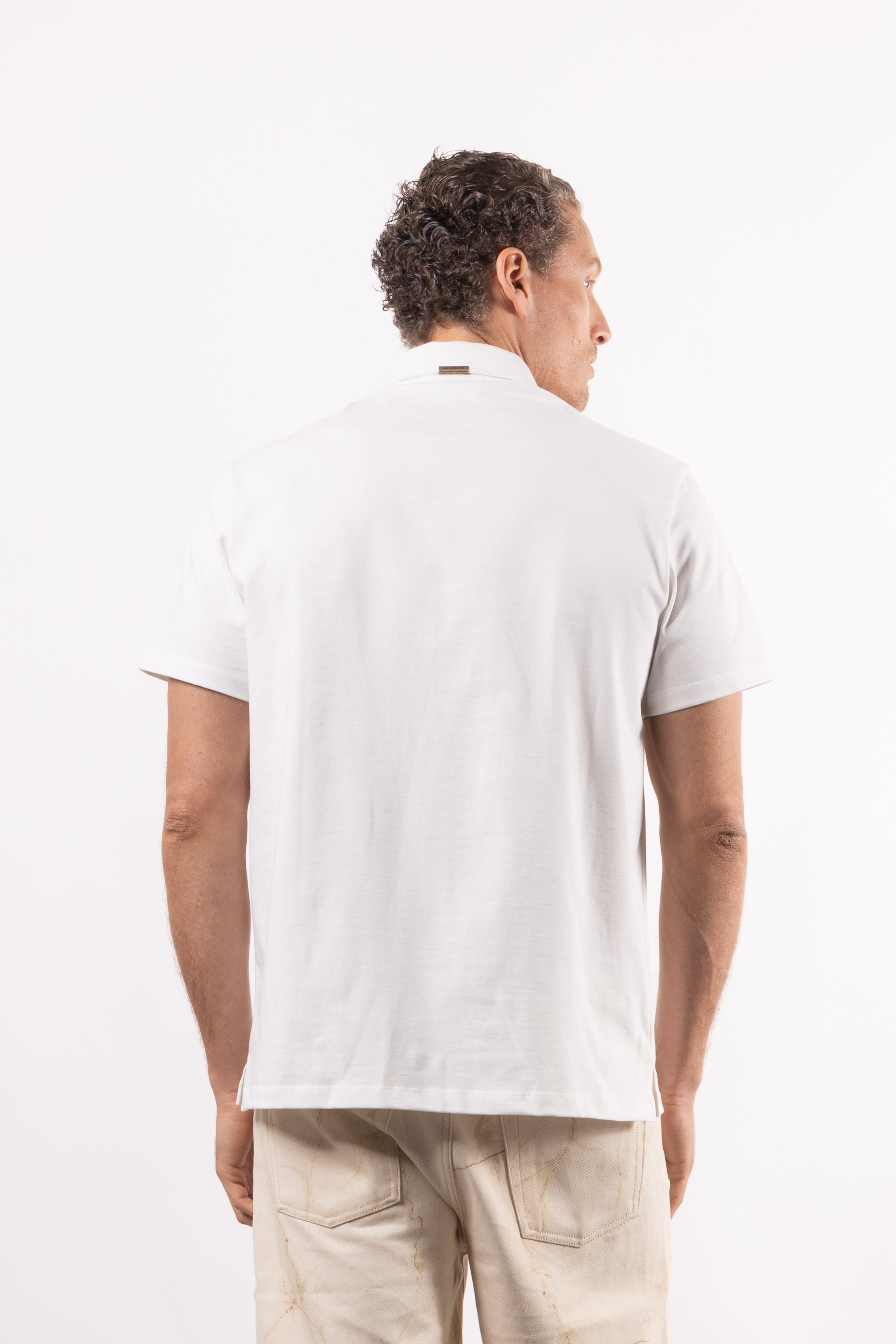Polo basic 100% cotone