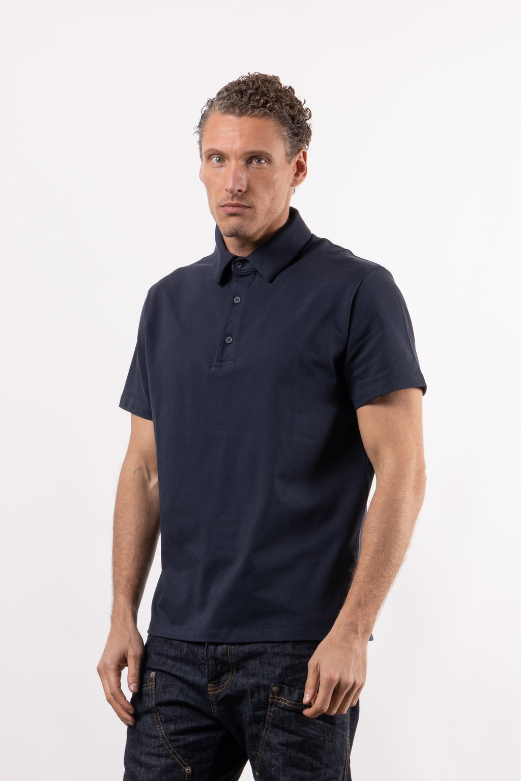 Polo basic 100% cotone