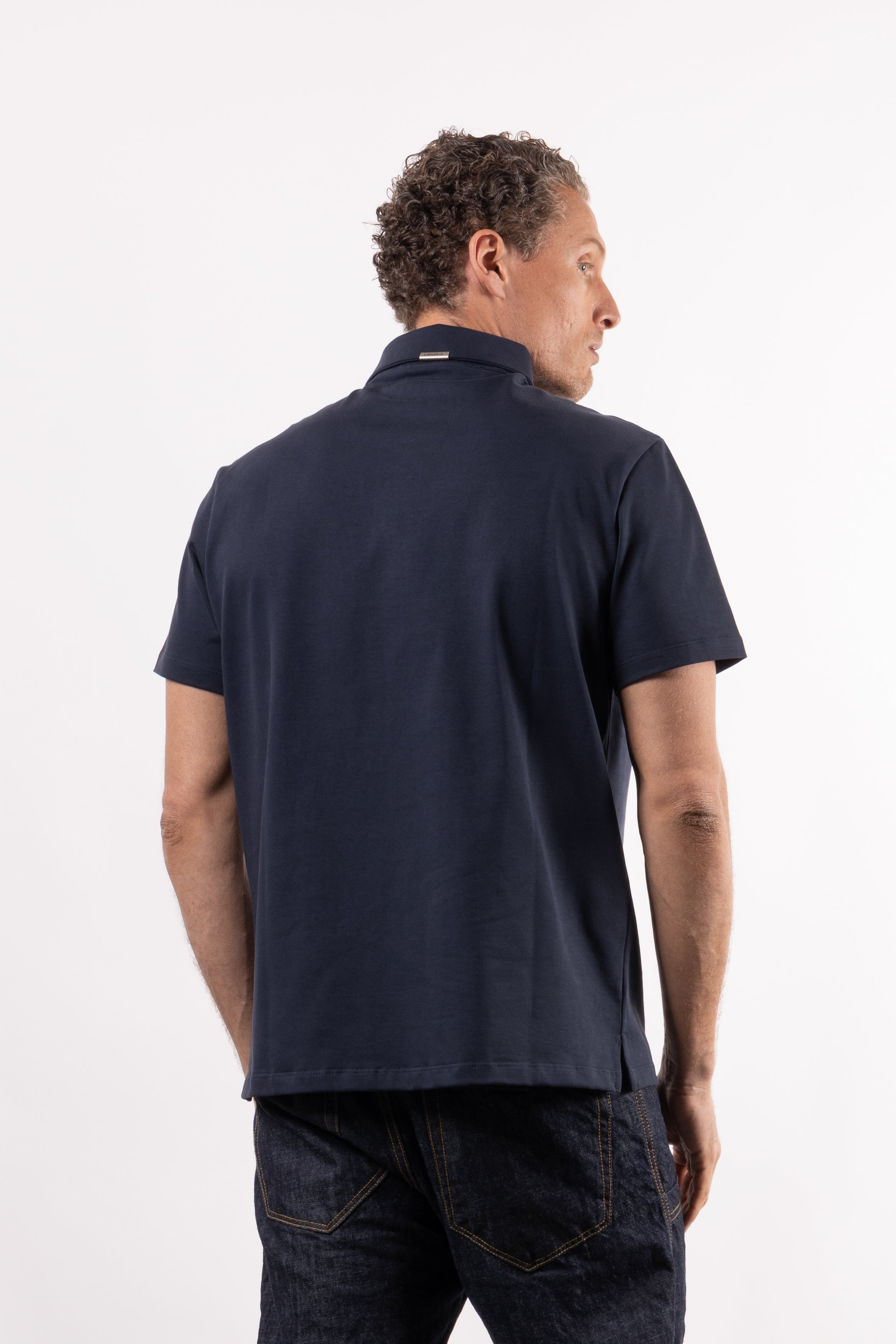 Polo basic 100% cotone