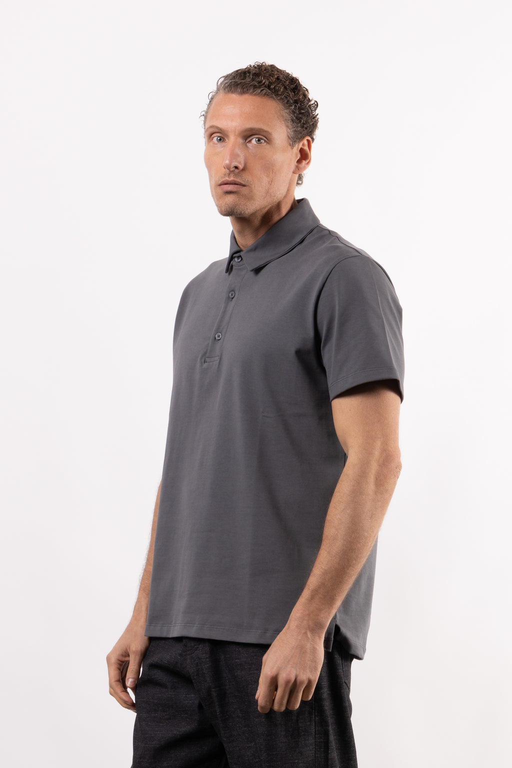 Polo basic 100% cotone