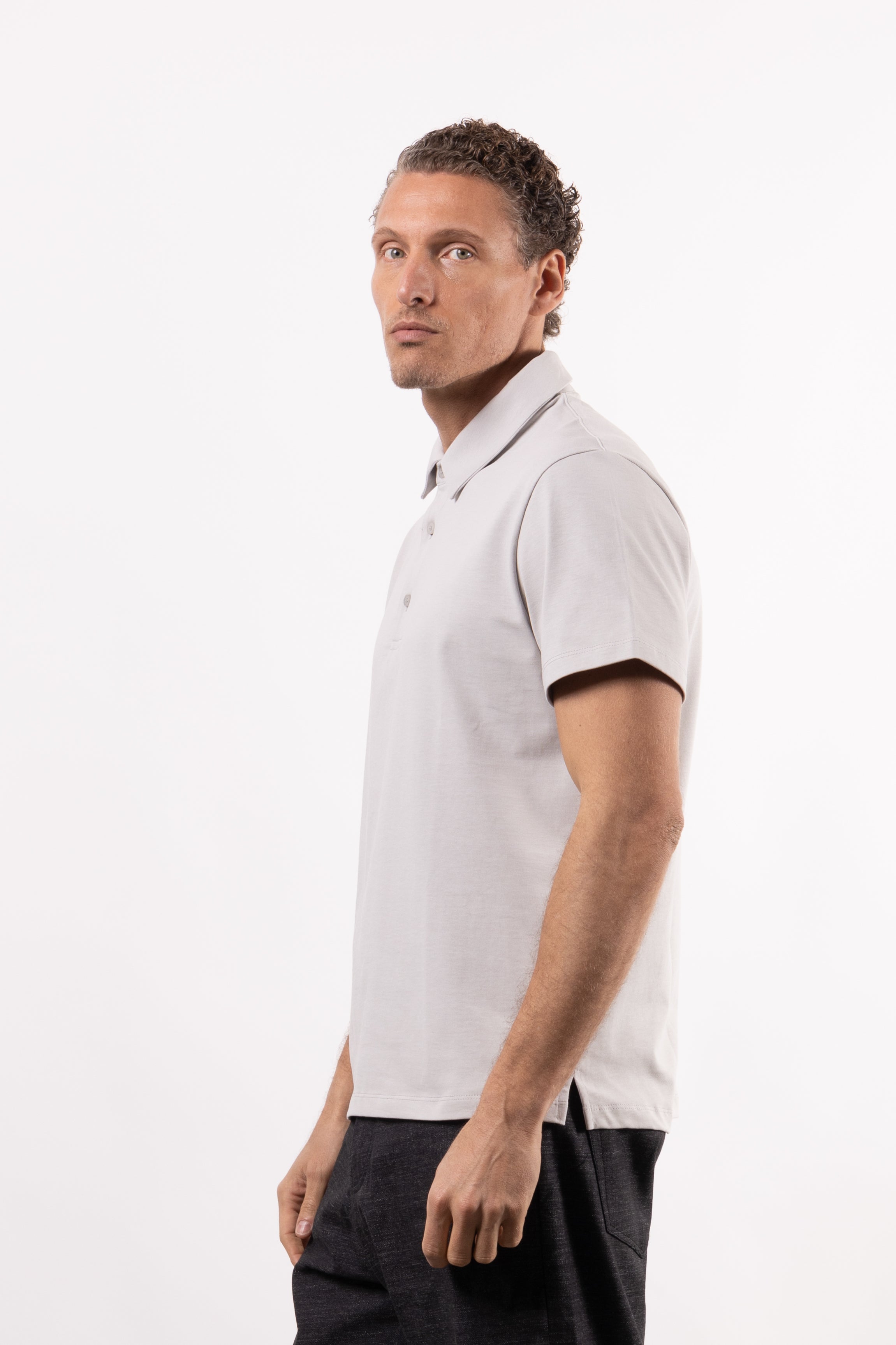 Polo basic 100% cotone