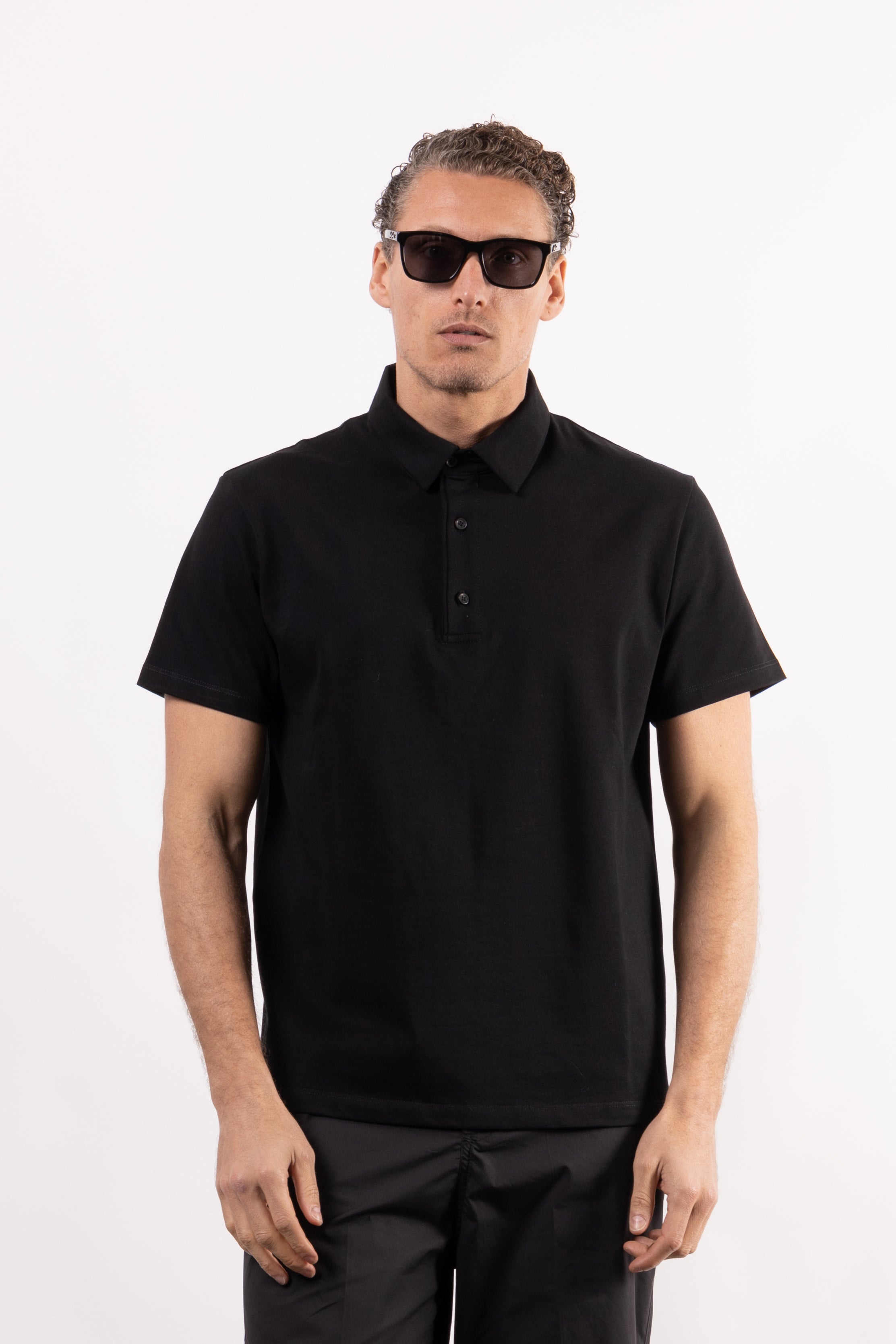 Polo basic 100% cotone