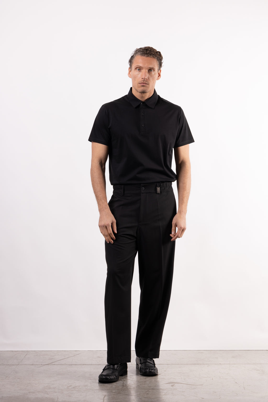 Pantalone in viscosa wide fit