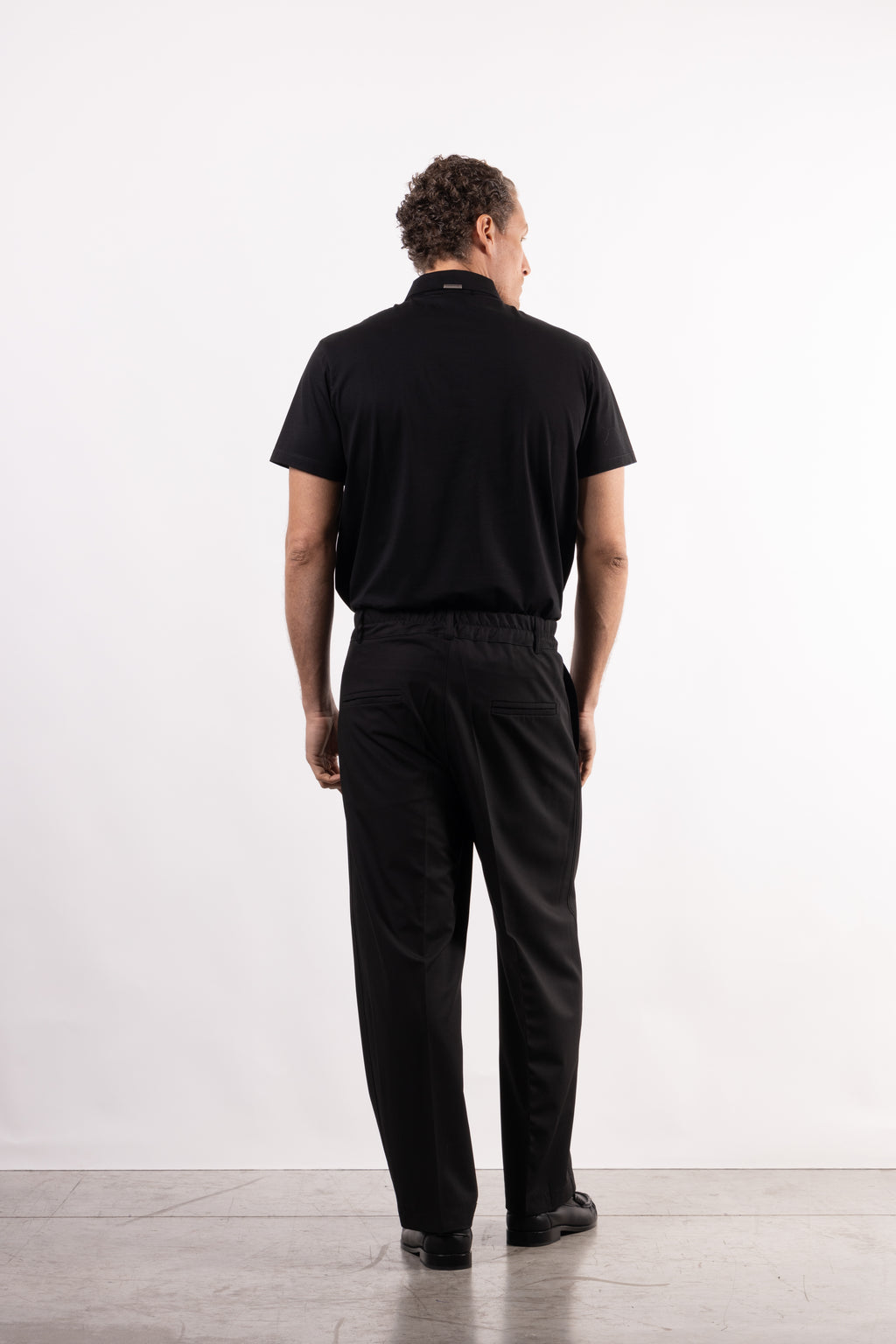 Pantalone in viscosa wide fit