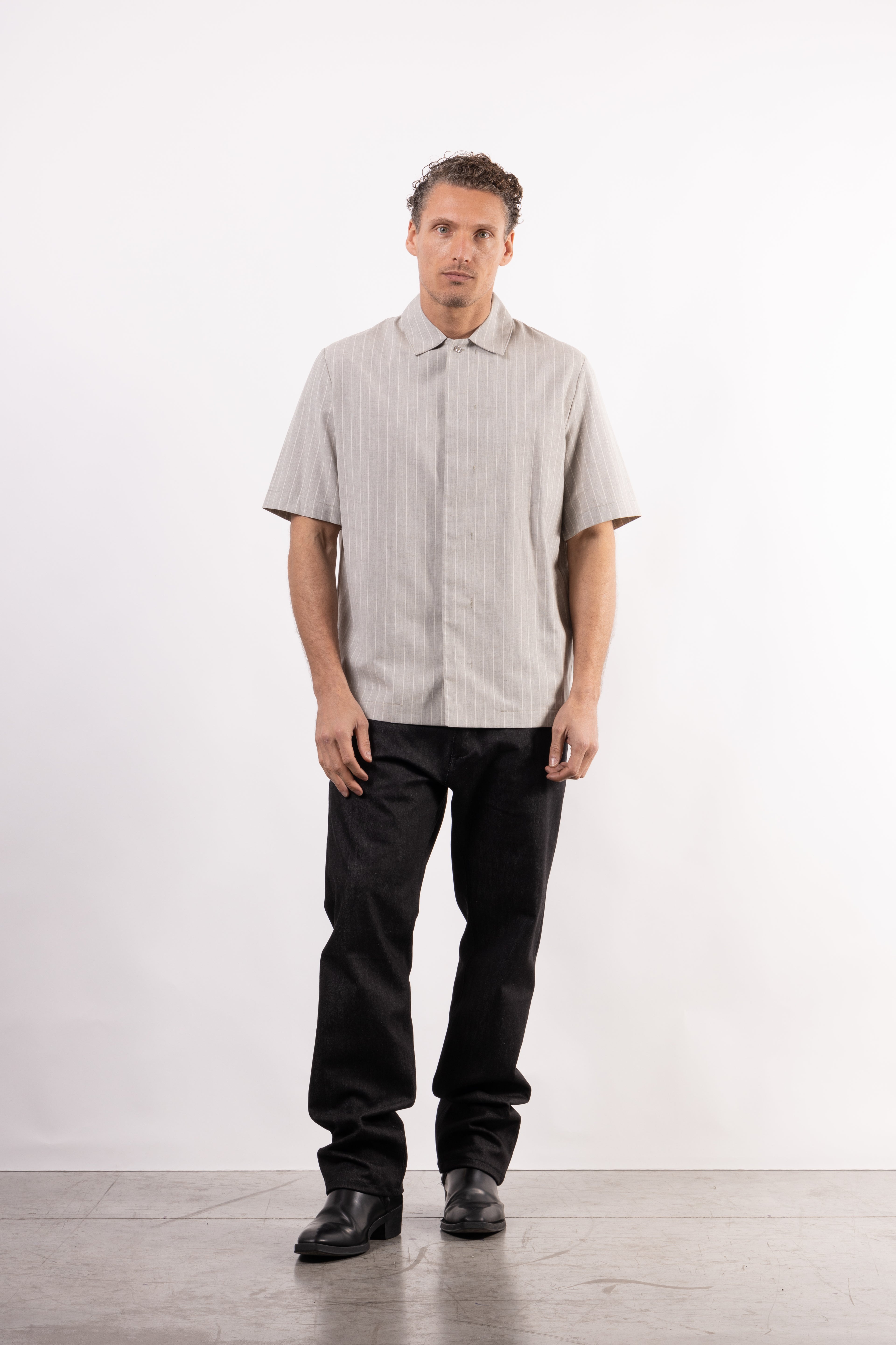 Camicia gessata