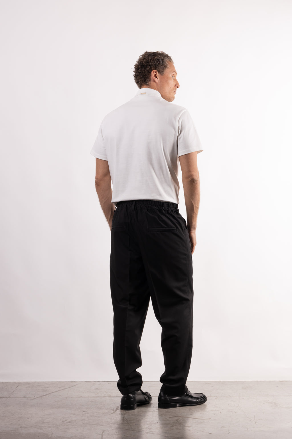 Pantalone in viscosa regular fit