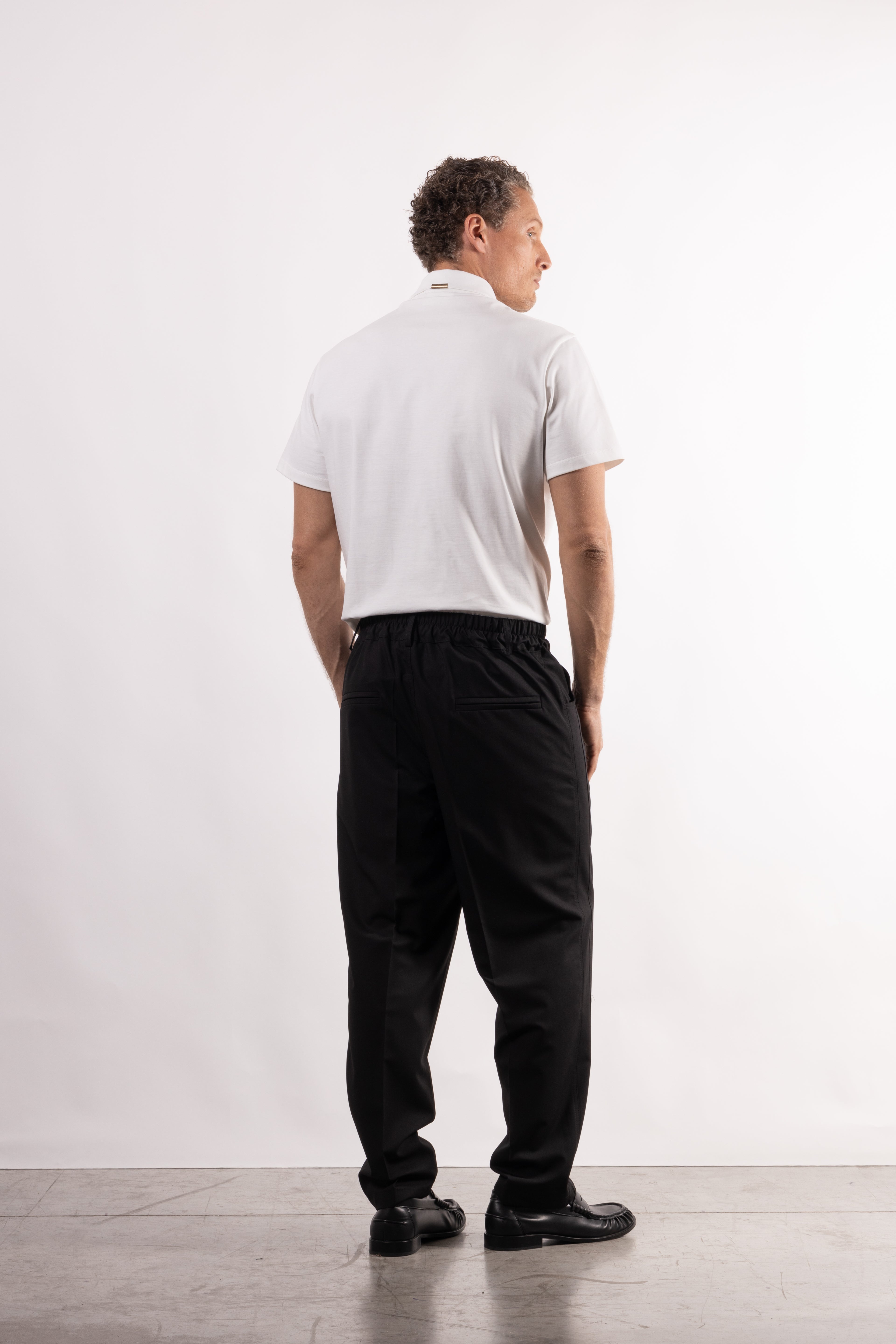 Pantalone in viscosa regular fit