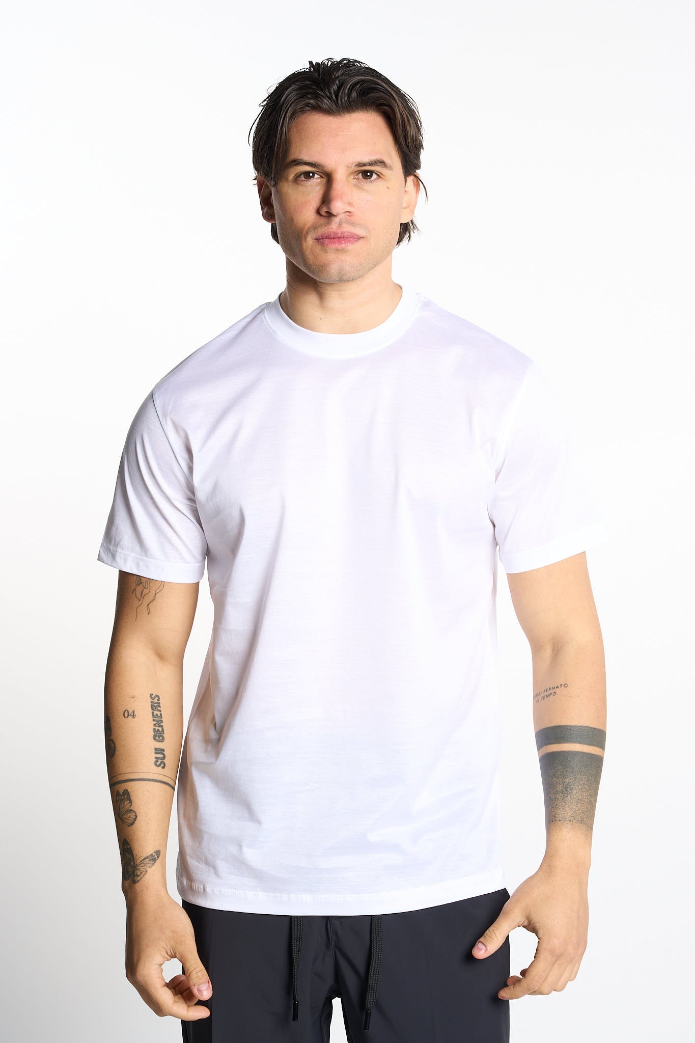 T-shirt YUU in filo di Scozia certificato