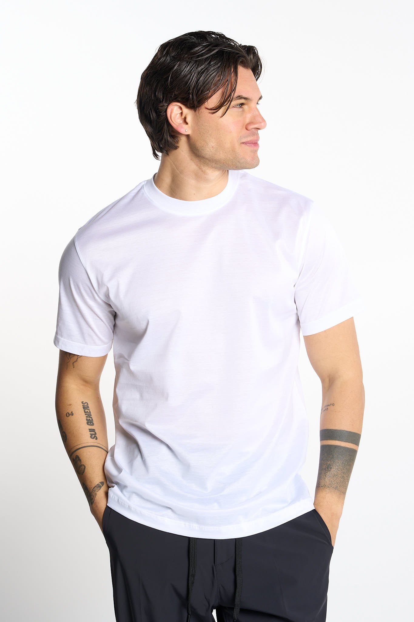 T-shirt YUU in filo di Scozia certificato