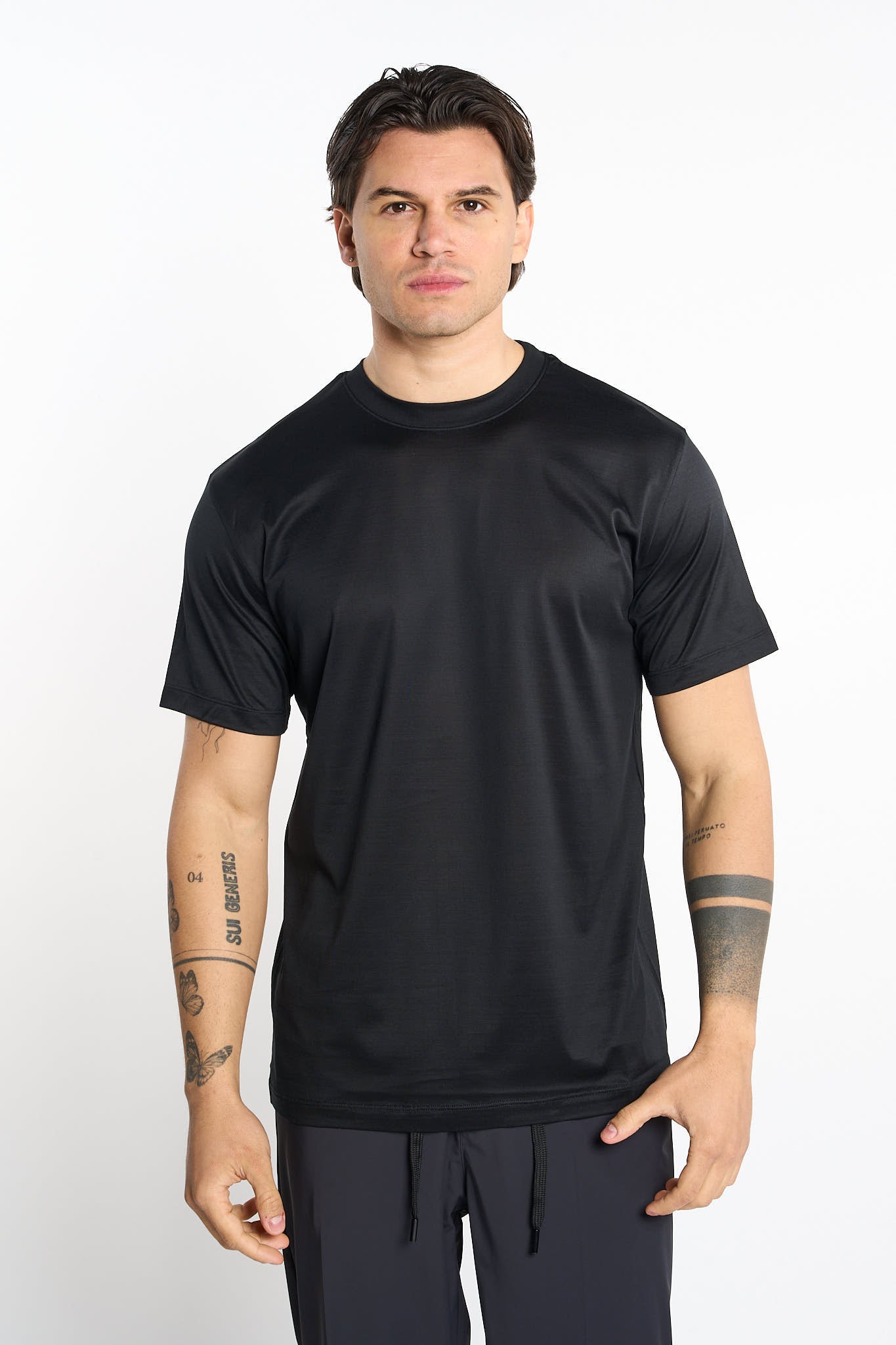 T-shirt YUU in filo di Scozia certificato