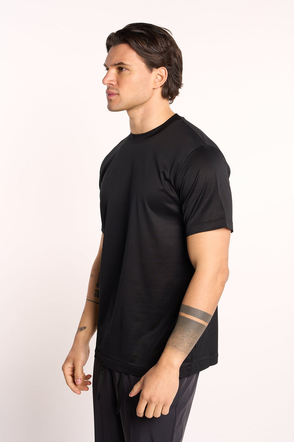 T-shirt YUU in filo di Scozia certificato