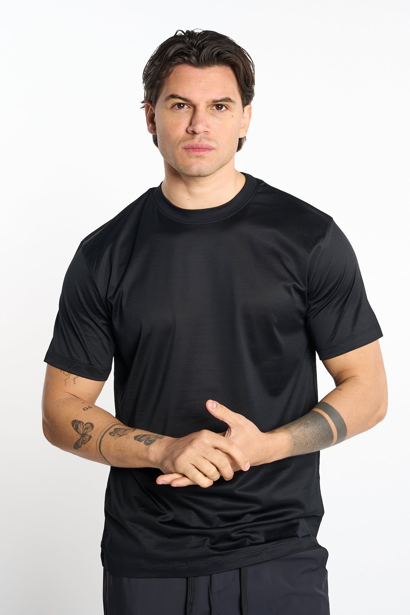 T-shirt YUU in filo di Scozia certificato