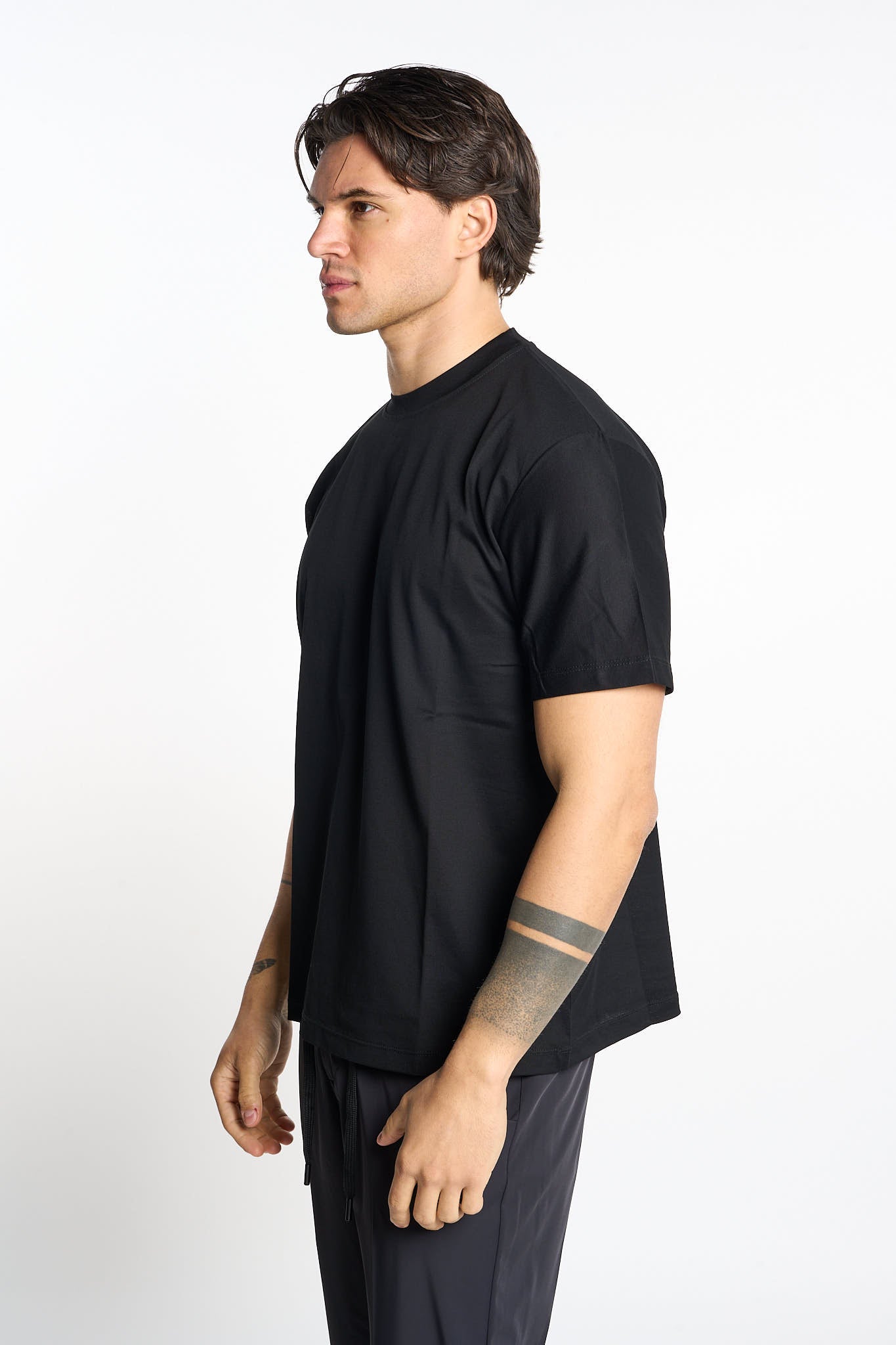 T-shirt YUU in piqué filoscozia certificato