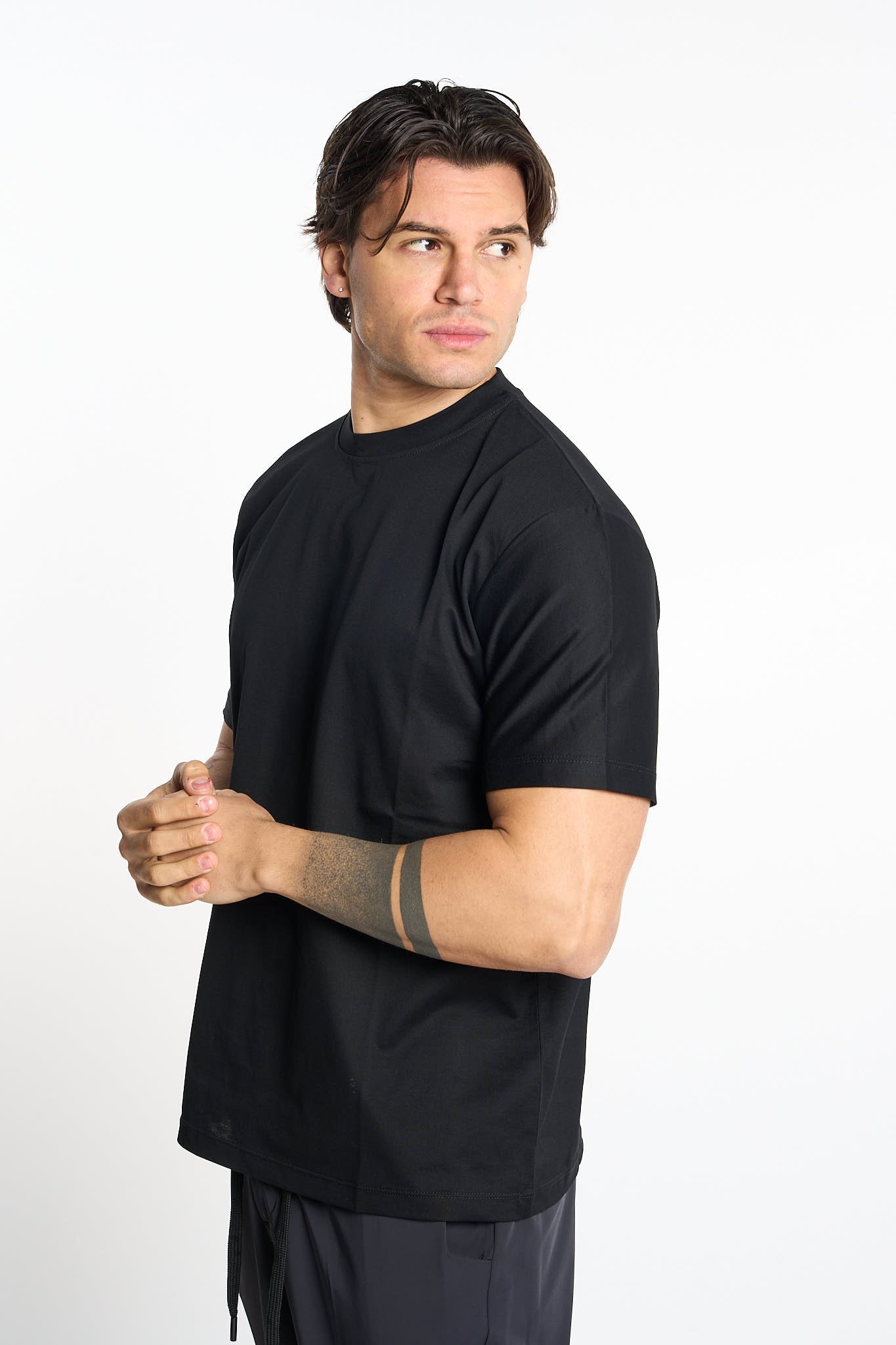 T-shirt YUU in piqué filoscozia certificato