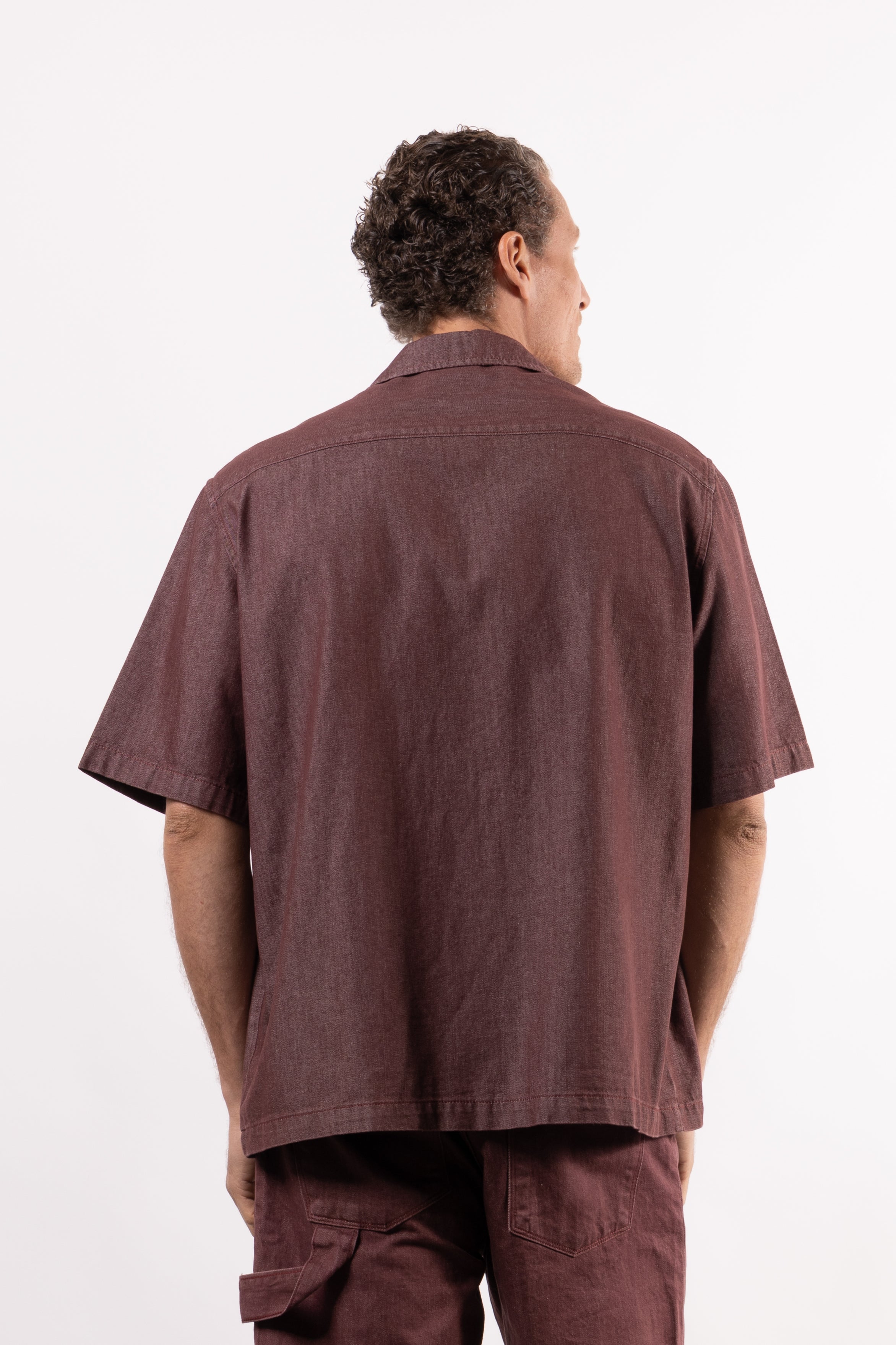 Camicia con tasconi oversize