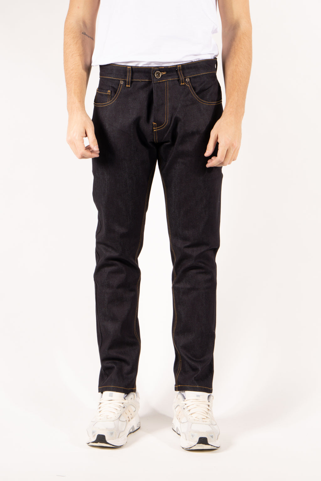 Jeans Gavroche cinque tasche slim fit blu scuro