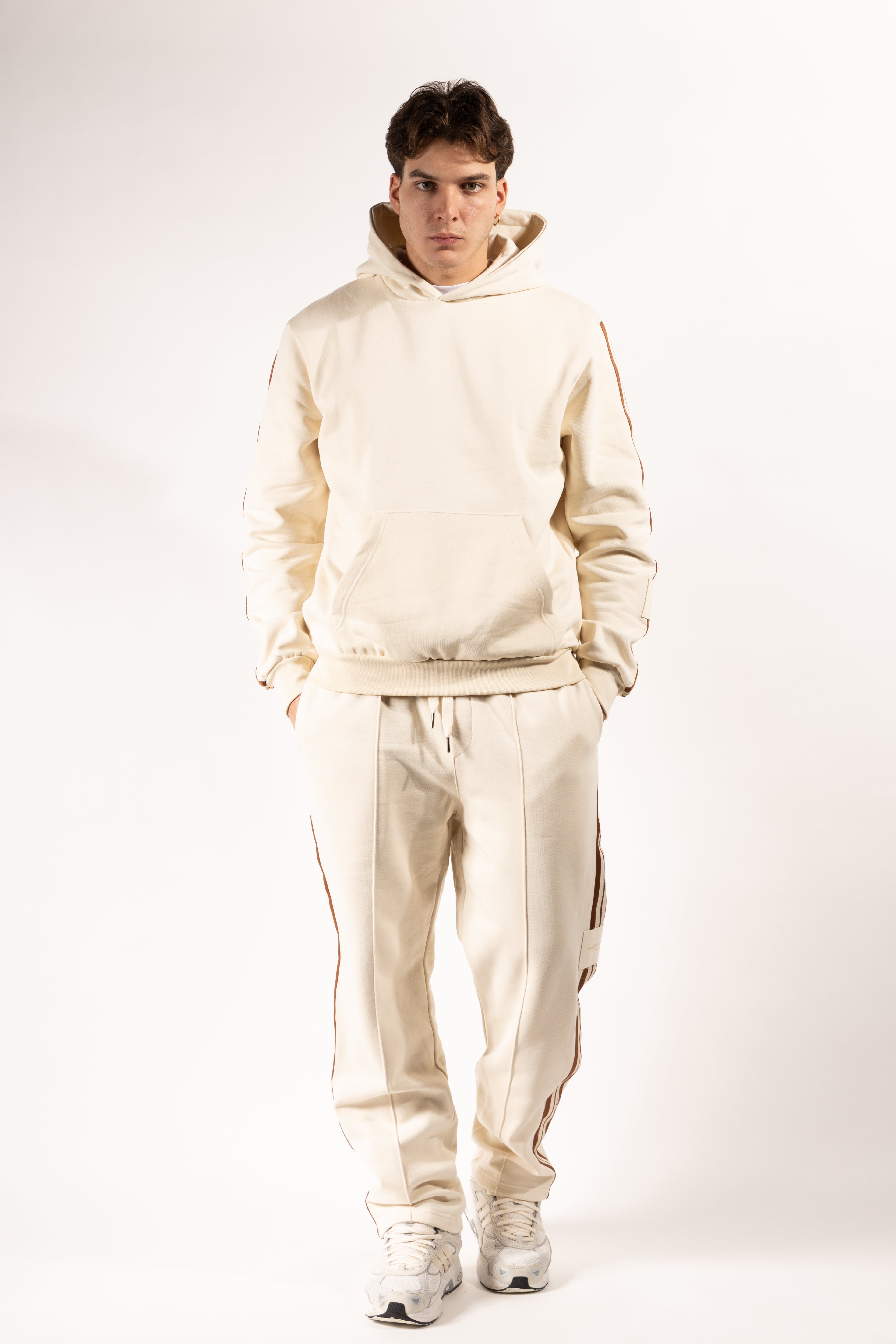 Tuta Gavroche con bande laterali a contrasto