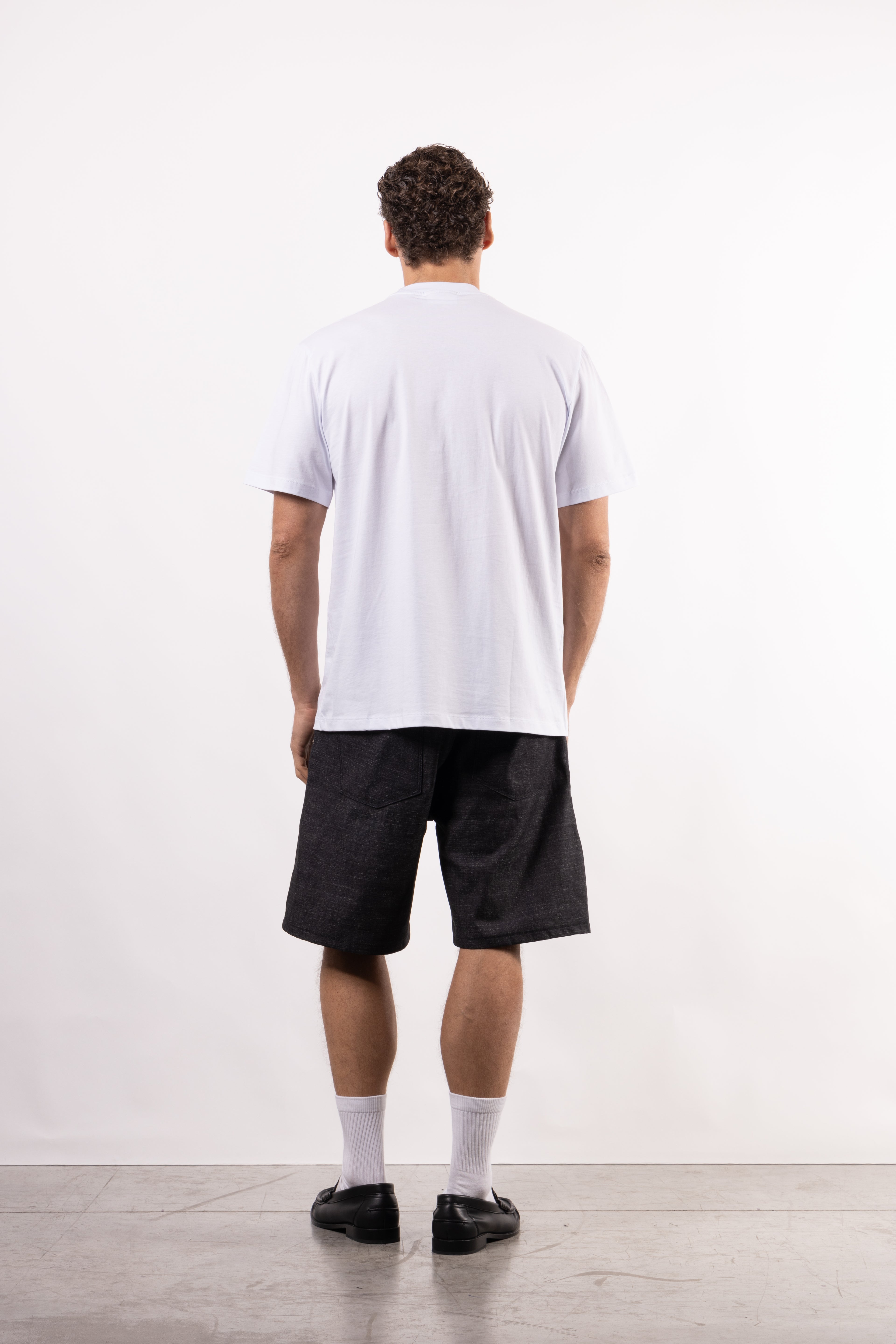T-shirt 100% cotone con patch in tessuto