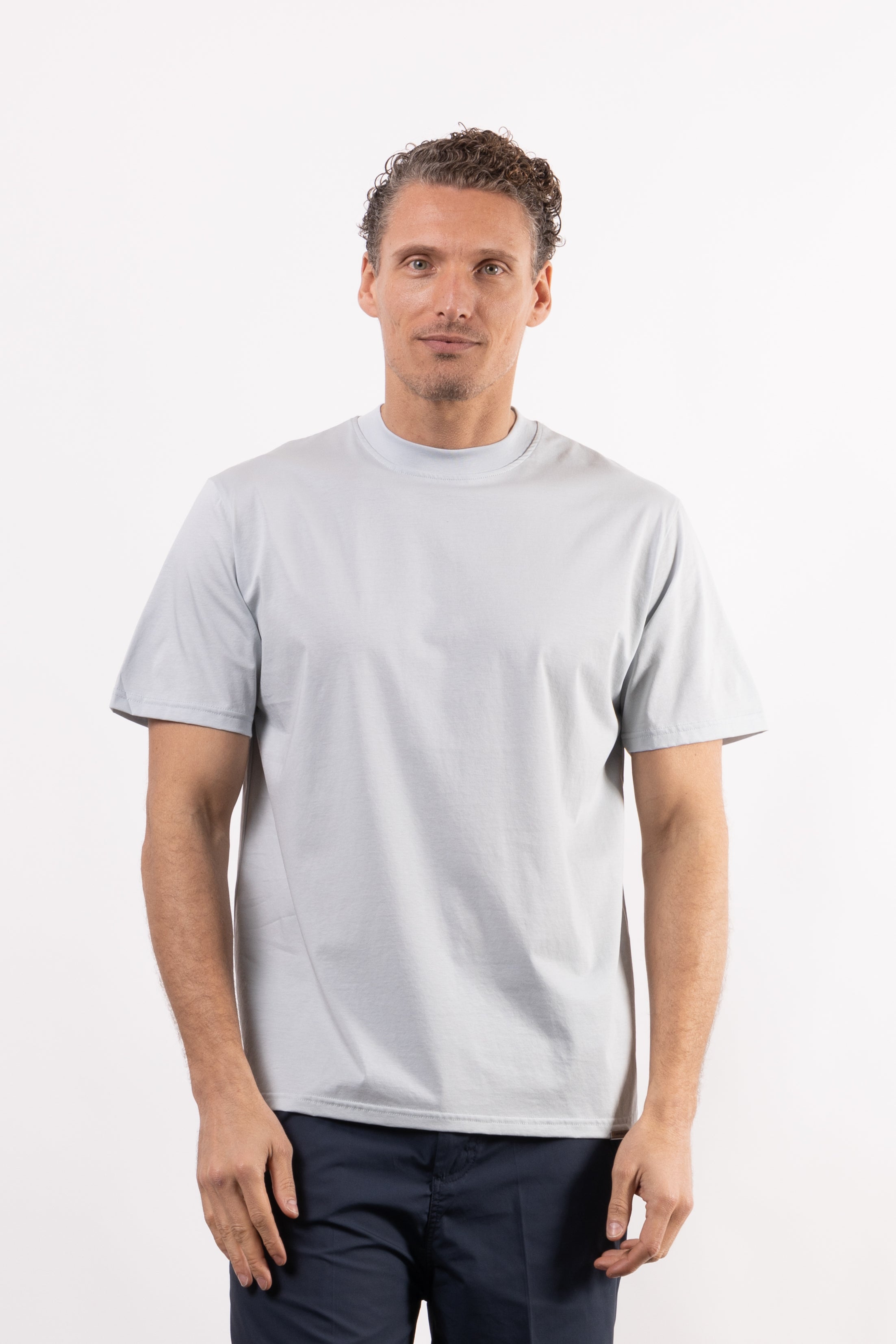 T-shirt basic 100% cotone mercerizzato
