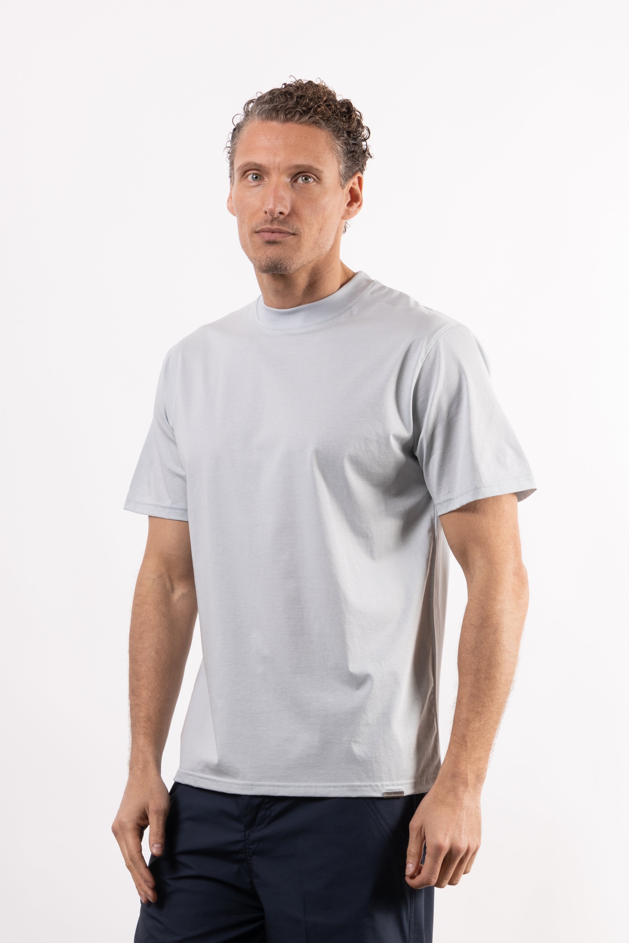T-shirt basic 100% cotone mercerizzato
